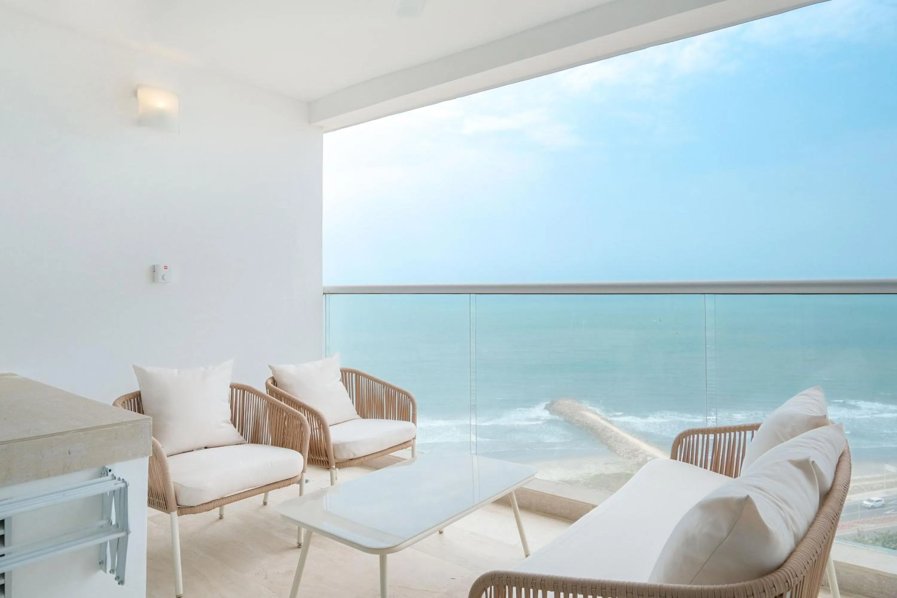 Balcony/Terrace in Wynwood Cartagena Beach