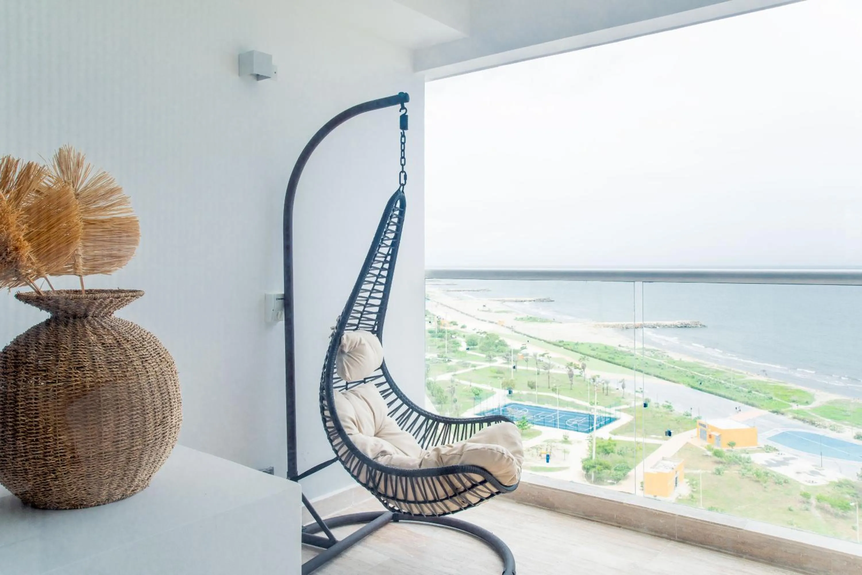 Balcony/Terrace in Wynwood Cartagena Beach