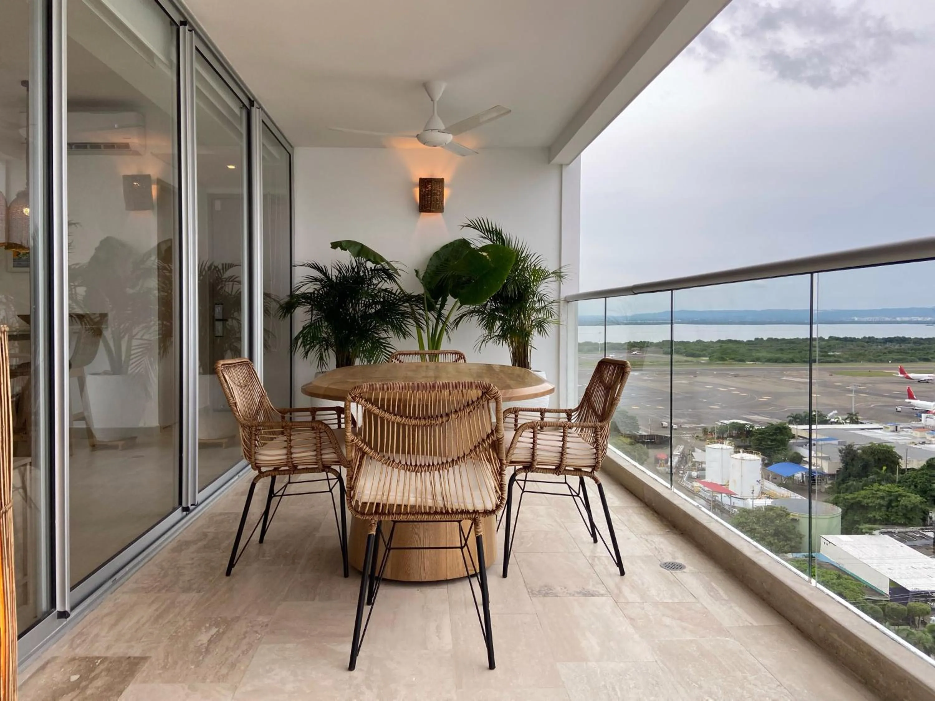 Balcony/Terrace in Wynwood Cartagena Beach