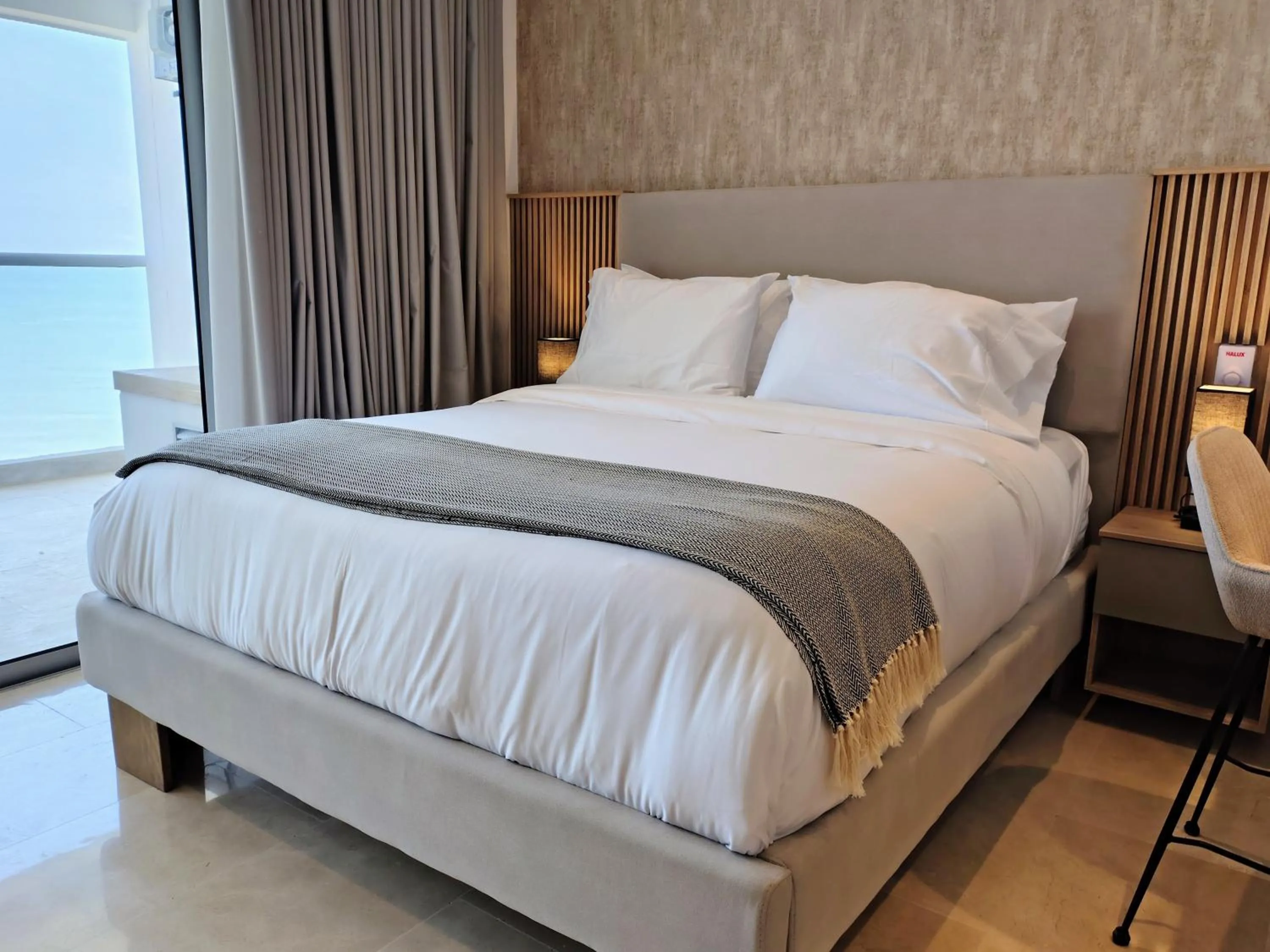 Bed in Wynwood Cartagena Beach