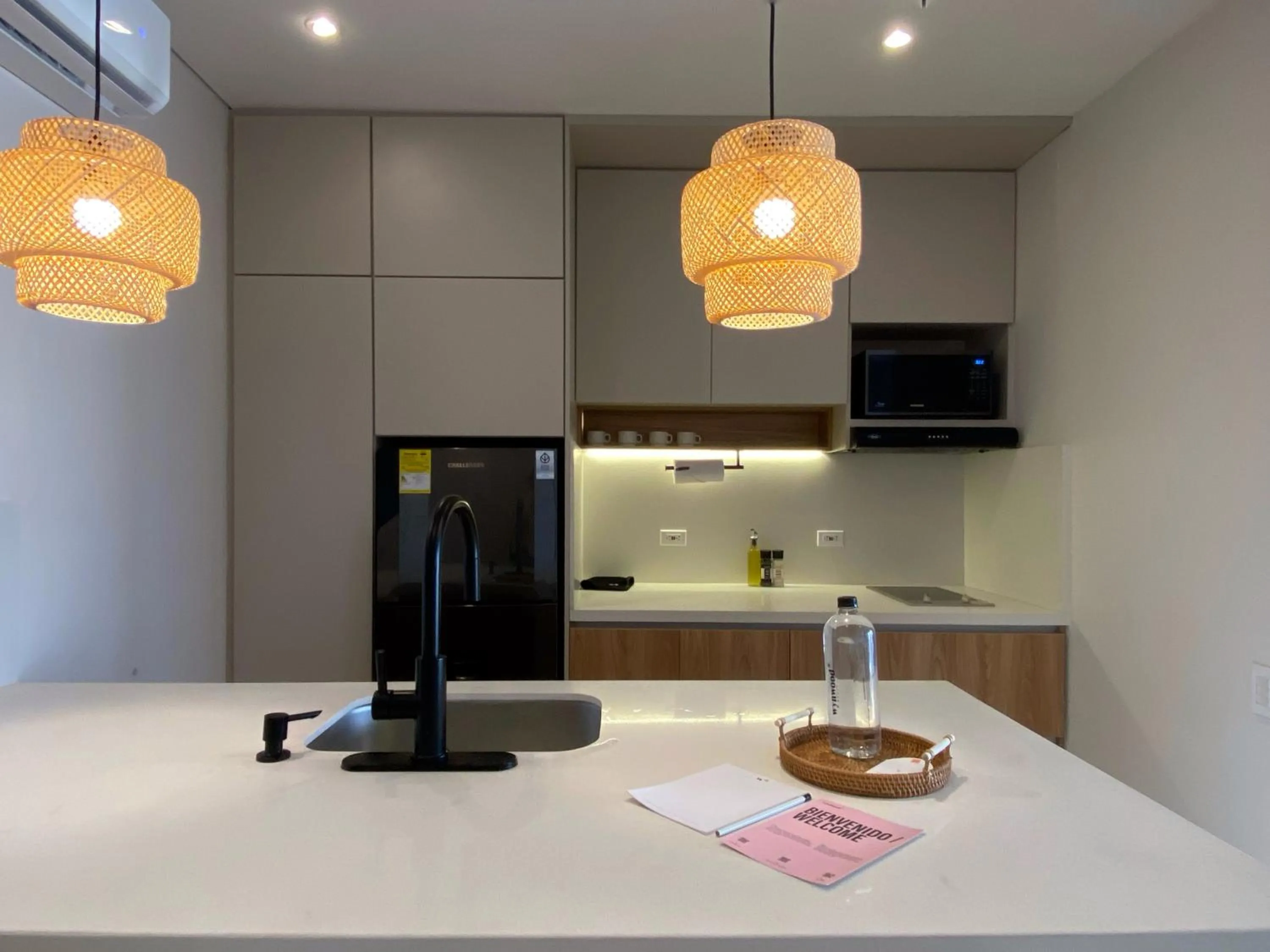 Kitchen or kitchenette in Wynwood Cartagena Beach