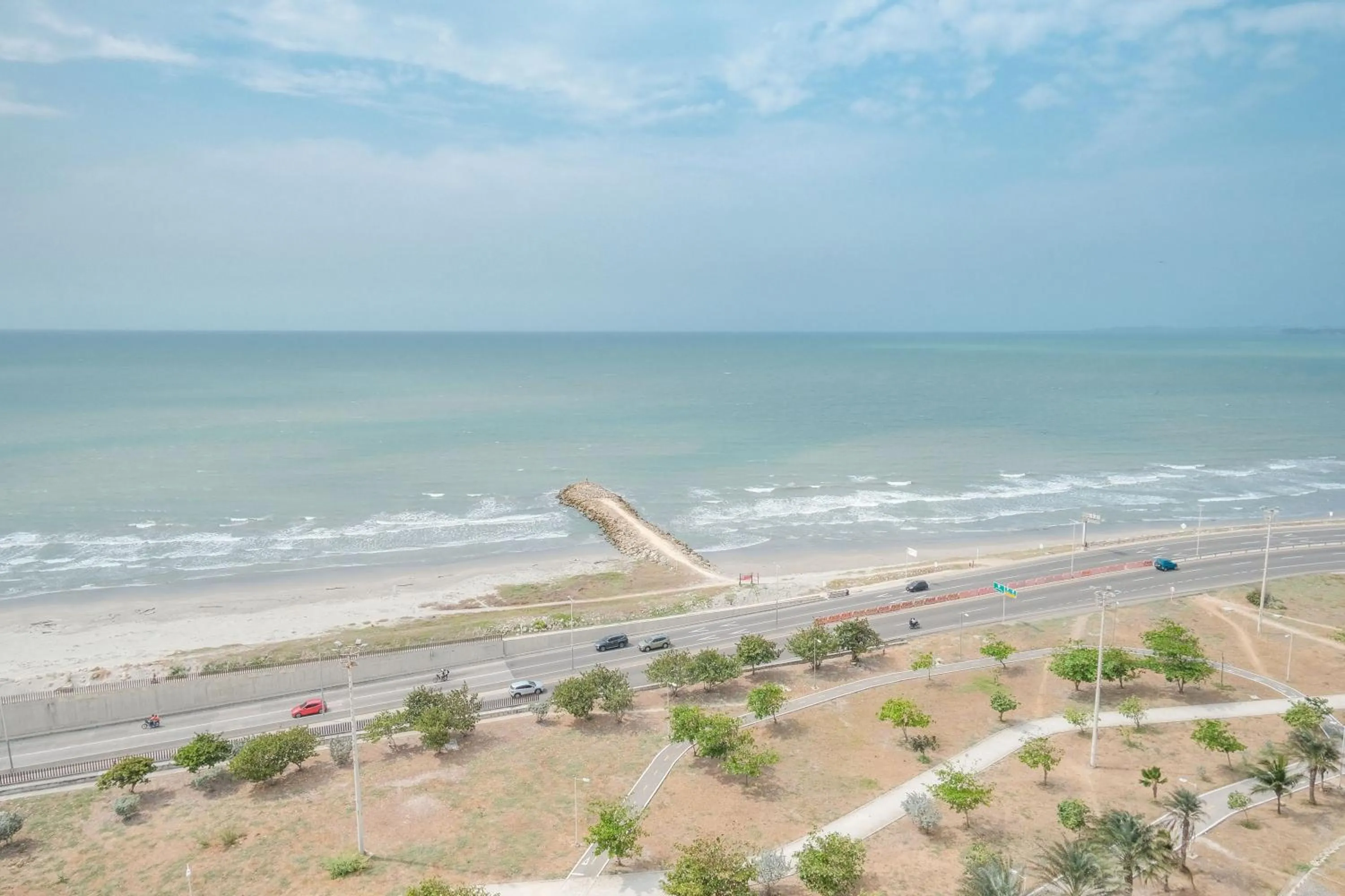 Bird's eye view in Wynwood Cartagena Beach