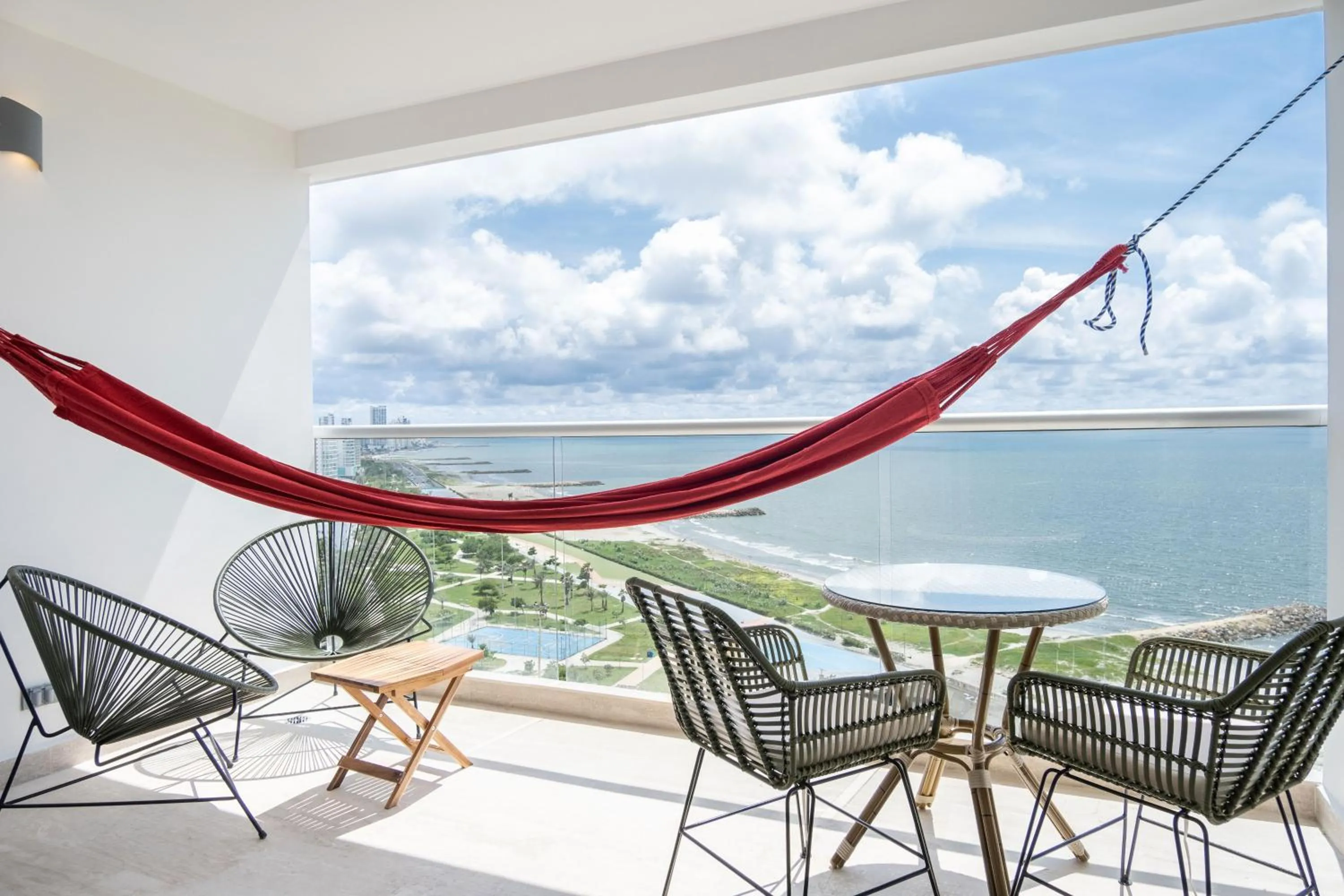 Balcony/Terrace in Wynwood Cartagena Beach