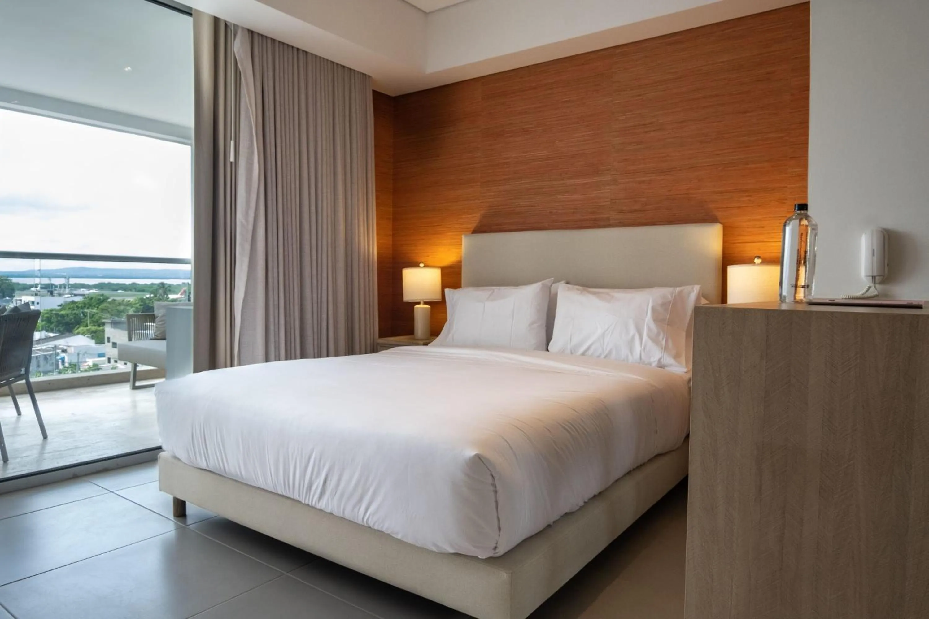 Bedroom, Bed in Wynwood Cartagena Beach