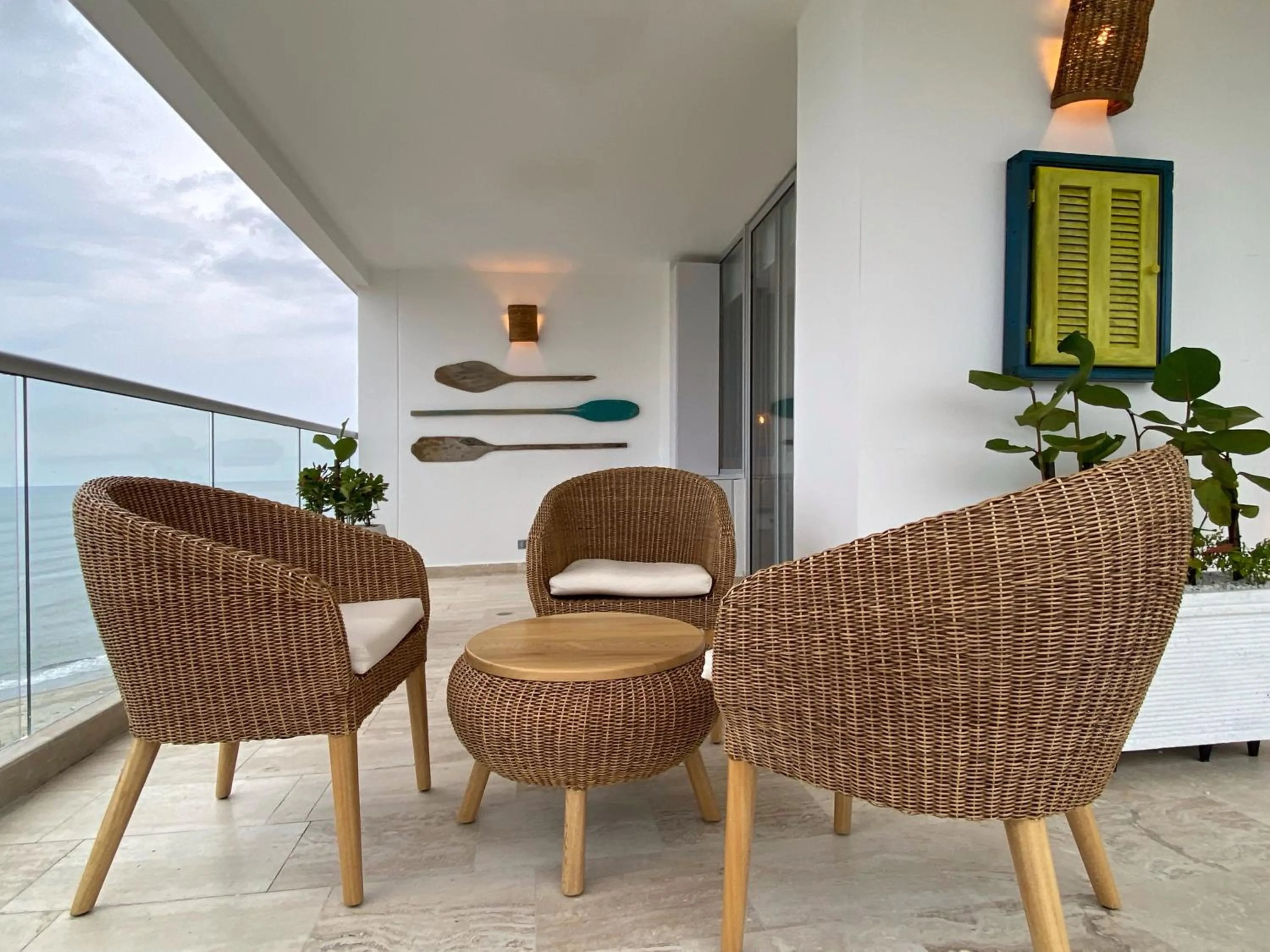 Balcony/Terrace in Wynwood Cartagena Beach