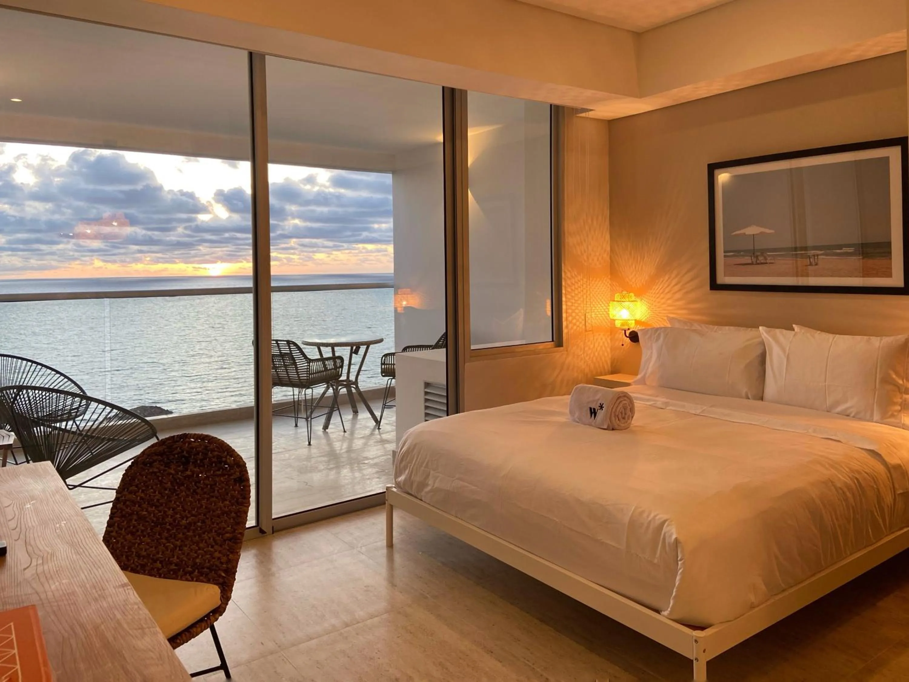 Bedroom, Bed in Wynwood Cartagena Beach