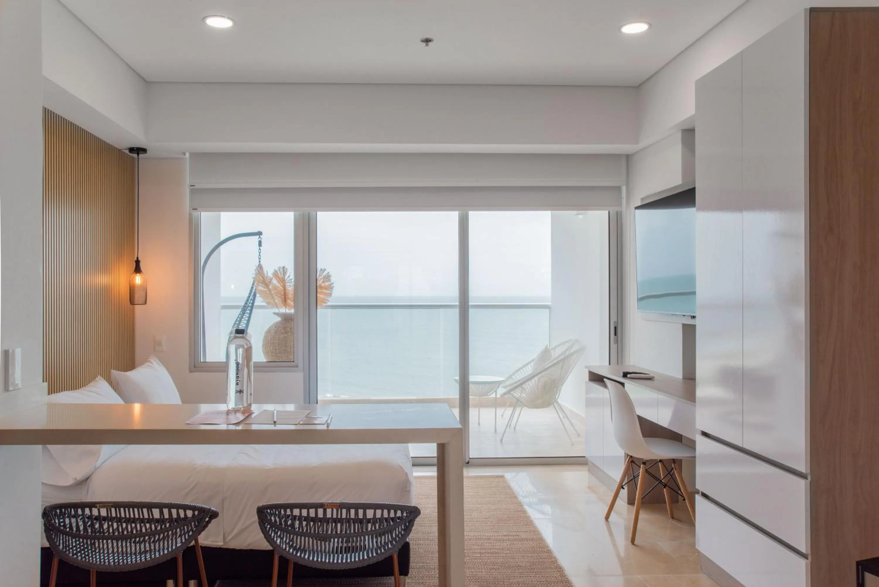 Bed in Wynwood Cartagena Beach