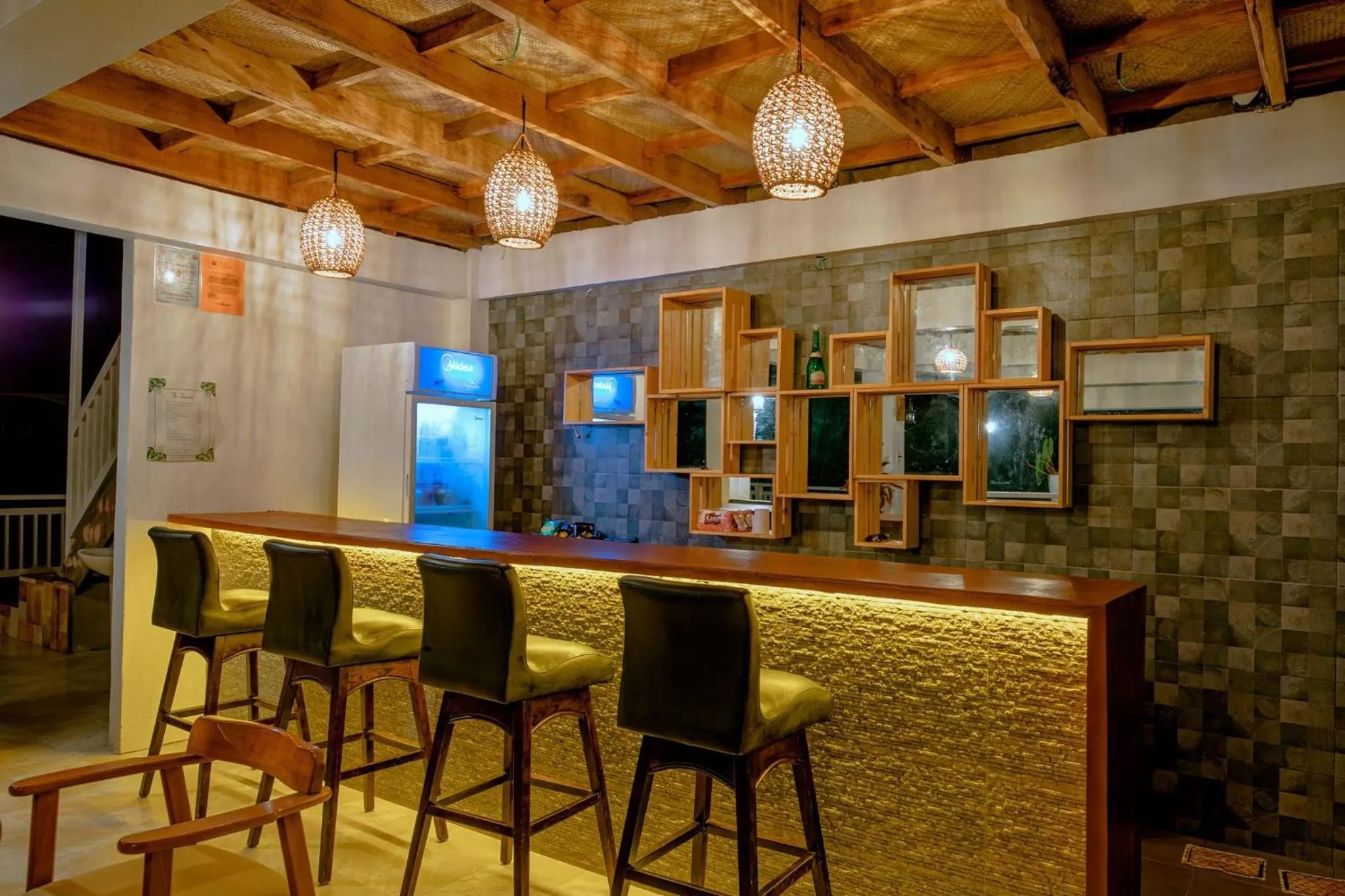 Restaurant/places to eat in Fazenda De Faburada Eco-Mountain Resort by Hiverooms