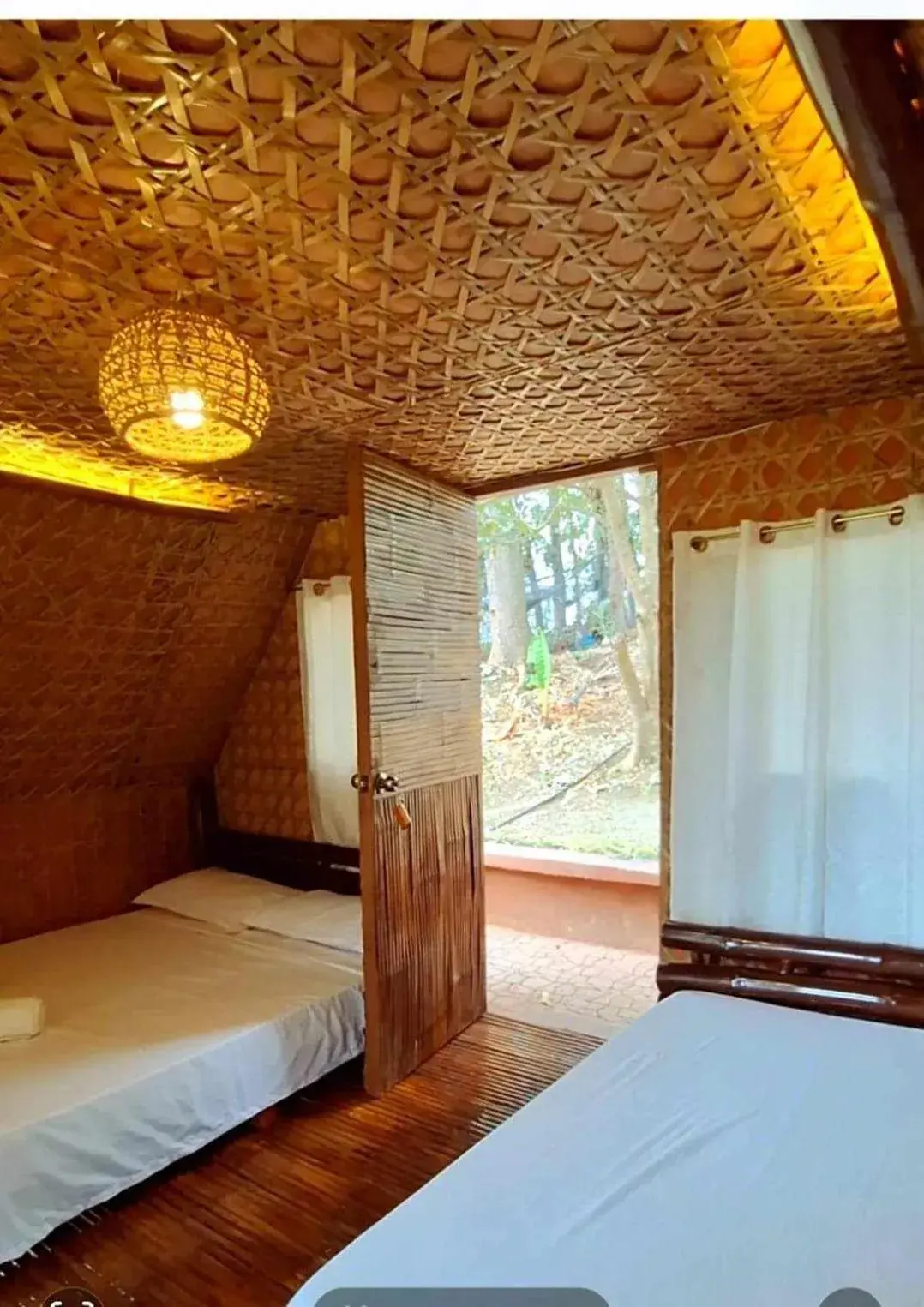 Bed in Fazenda De Faburada Eco-Mountain Resort by Hiverooms Bed in Fazenda De Faburada Eco-Mountain Resort by Hiverooms