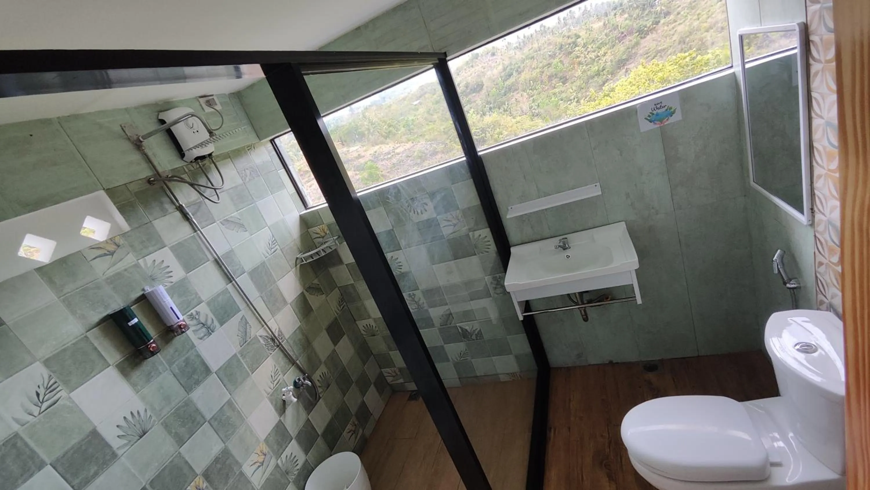 Bathroom in Fazenda De Faburada Eco-Mountain Resort by Hiverooms