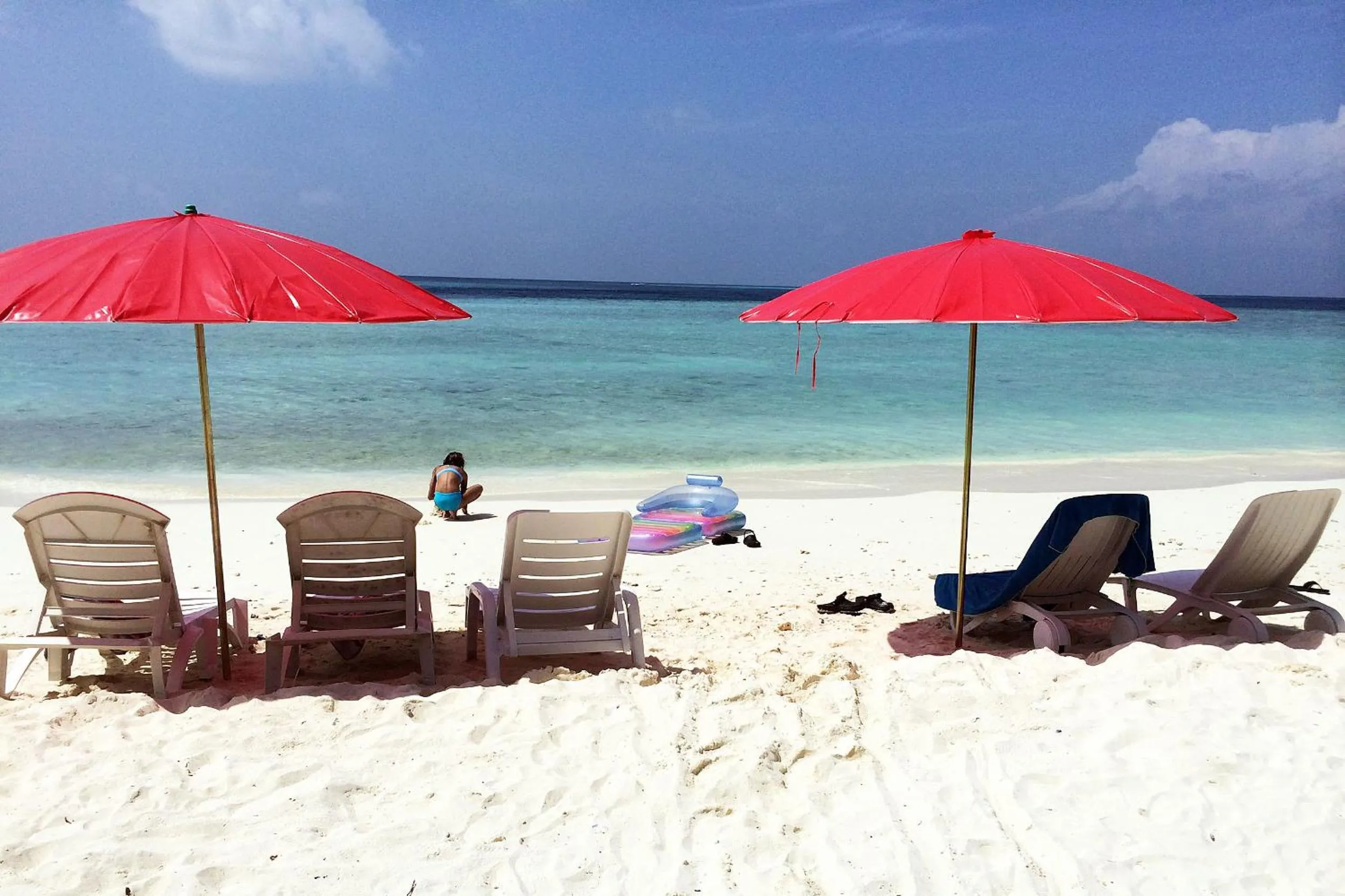 Beach in Tropic Tree Maldives
