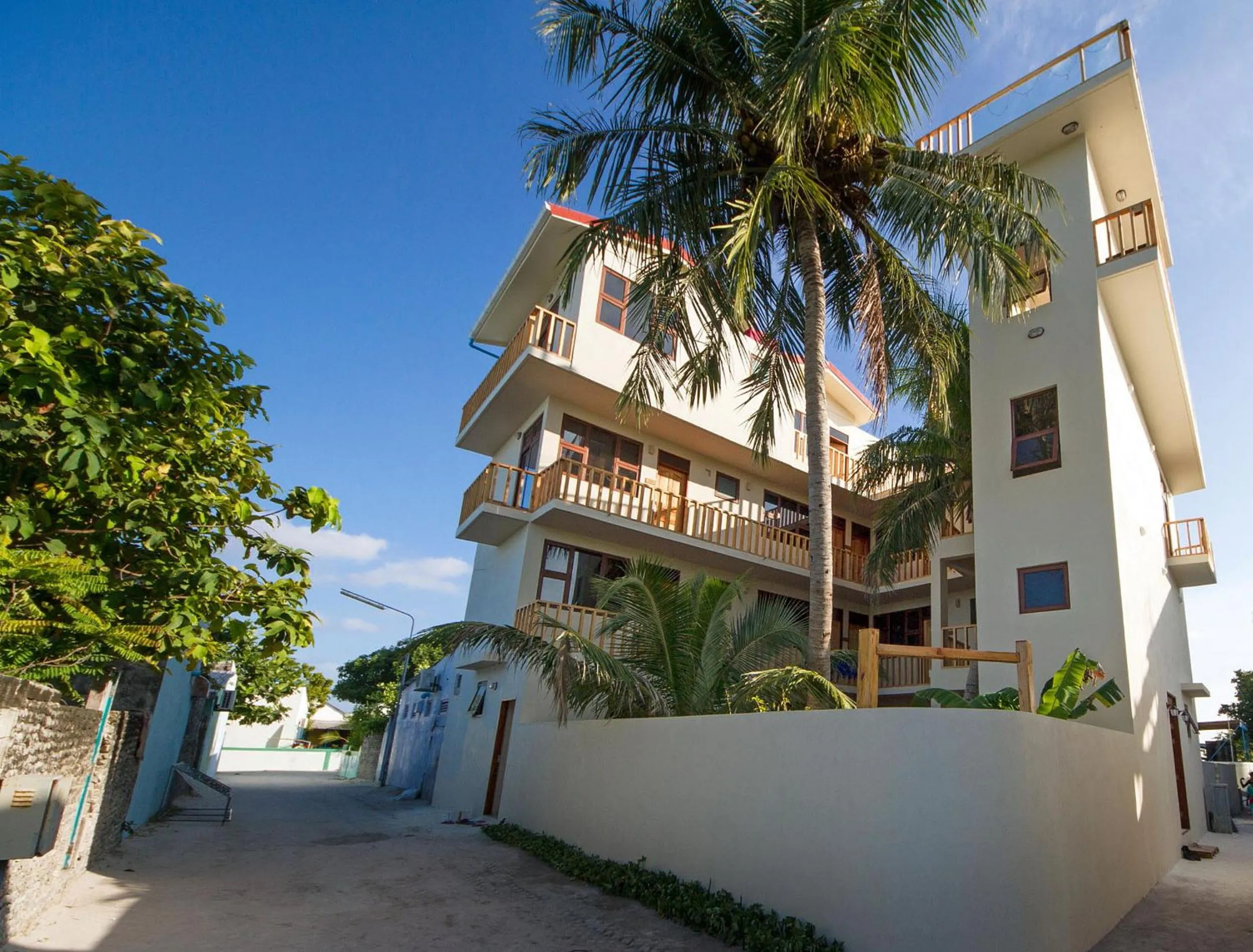 Facade/entrance in Tropic Tree Maldives