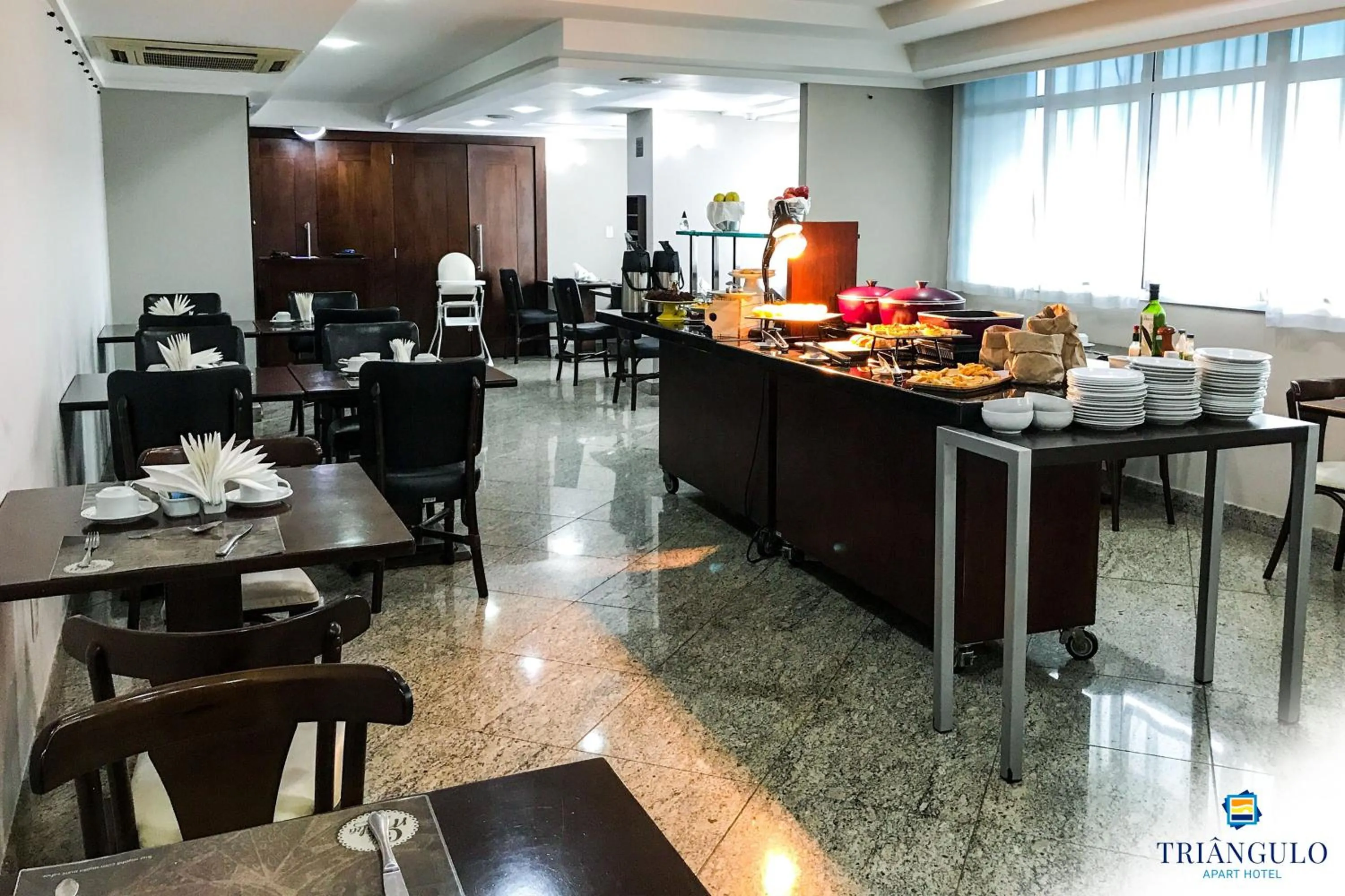 Restaurant/places to eat in Triângulo Apart Hotel