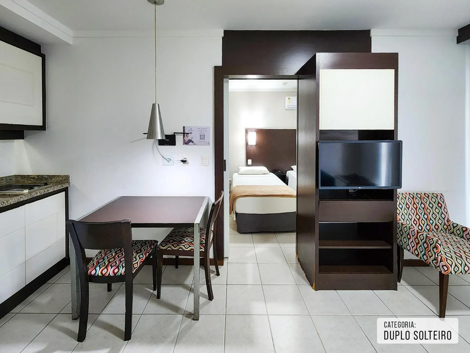 Standard Twin Room - single occupancy in Triângulo Apart Hotel Standard Twin Room - single occupancy in Triângulo Apart Hotel