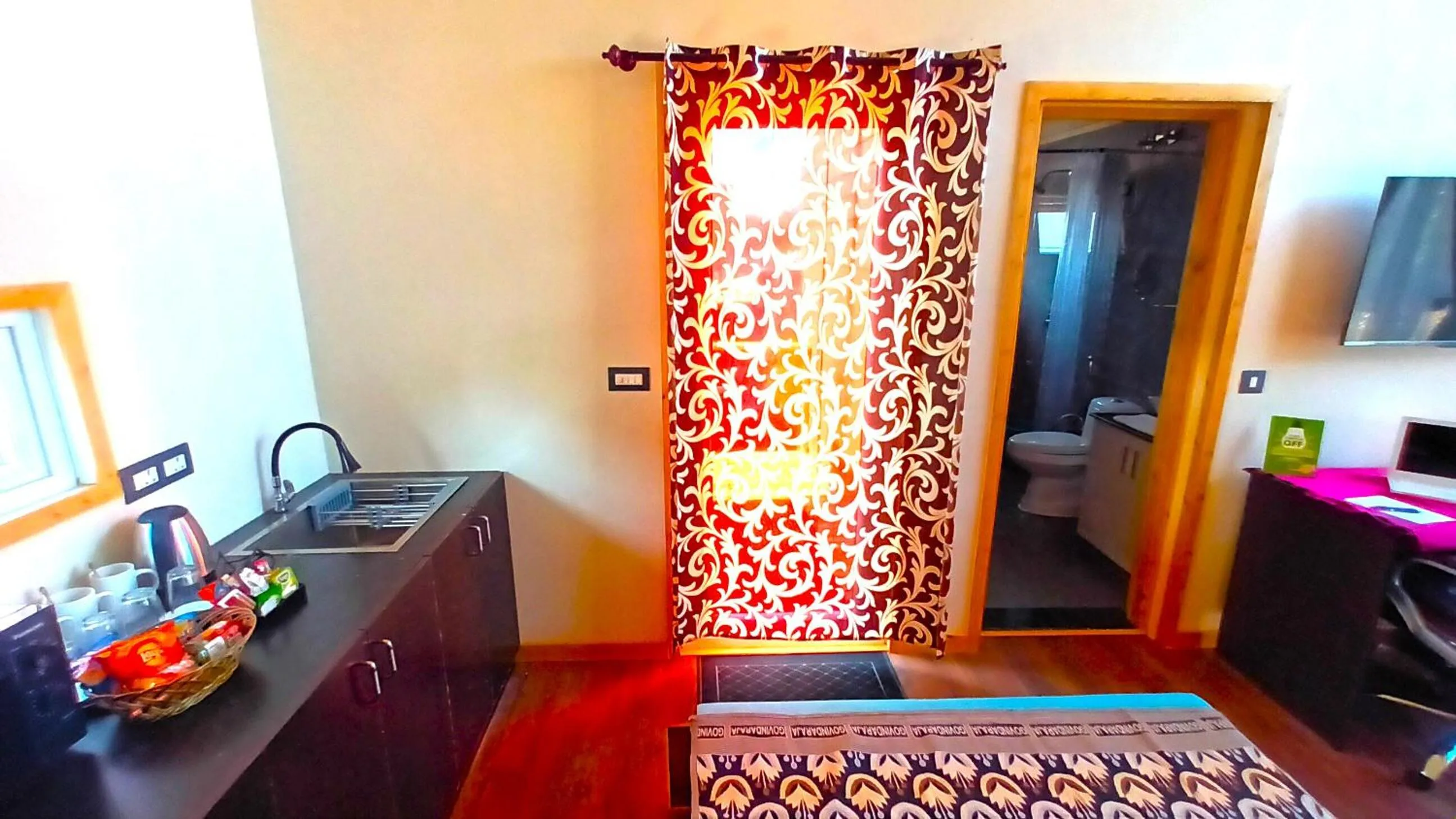 Kitchen or kitchenette in Chan Beach Resort & Hotel