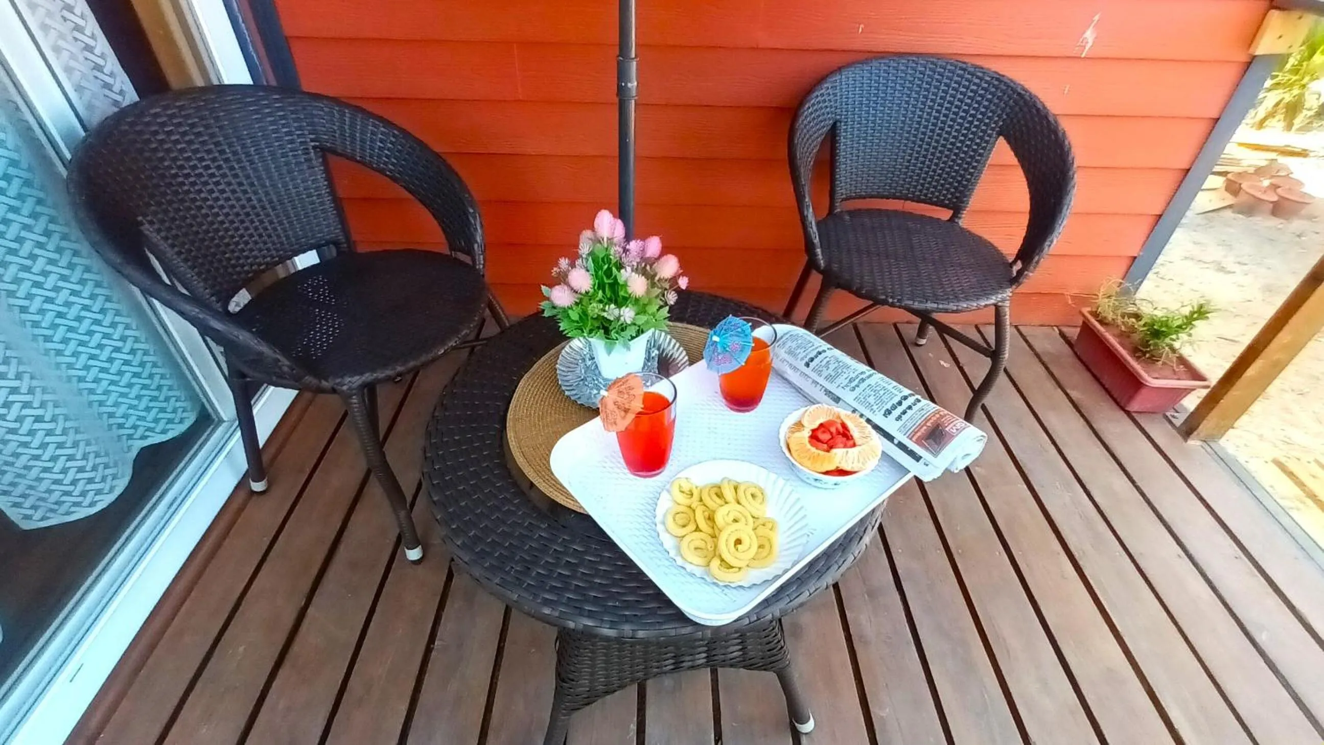 Balcony/Terrace in Chan Beach Resort & Hotel