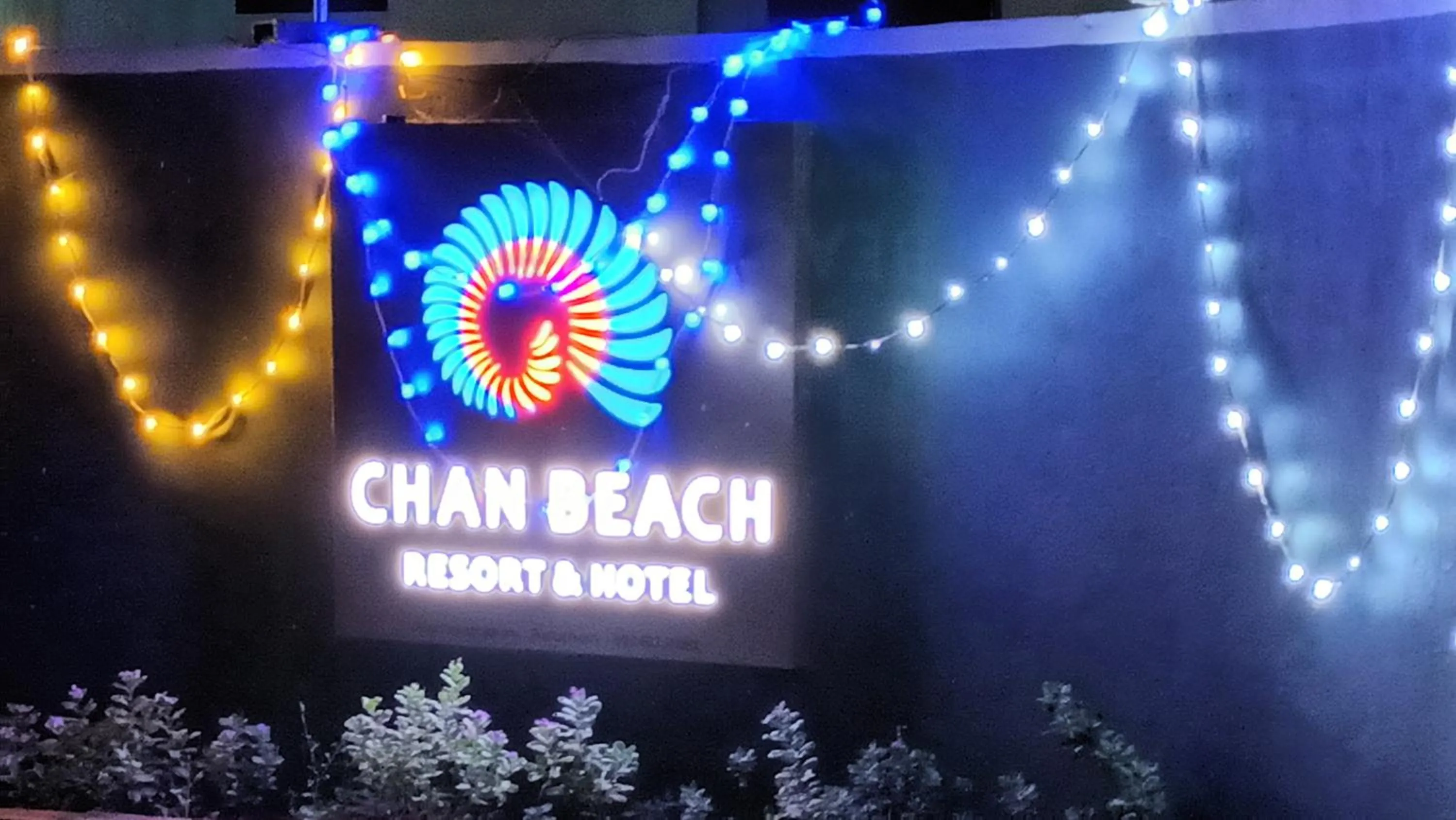 Property logo or sign in Chan Beach Resort & Hotel