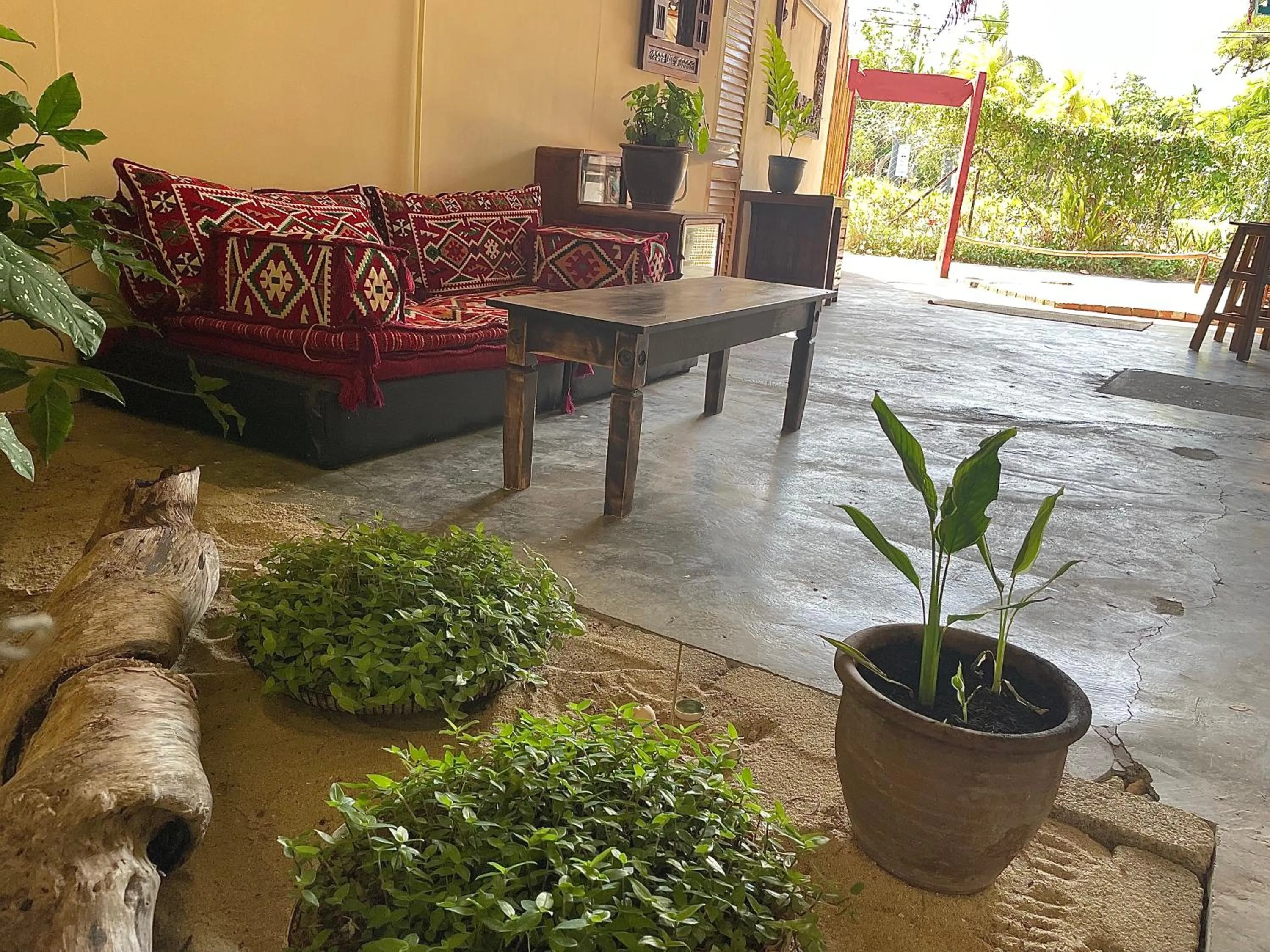 Seating area in Home Sol Guesthouse