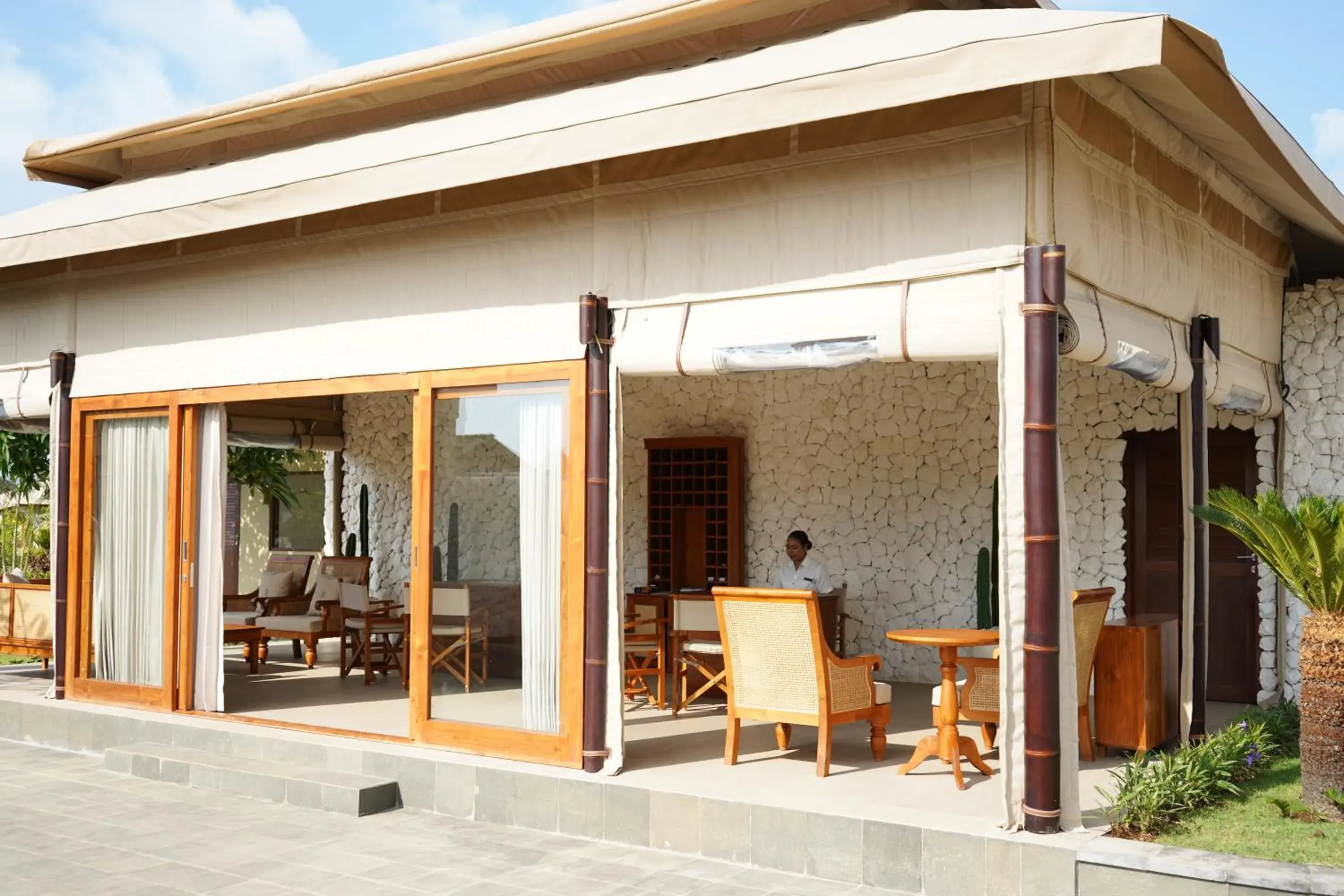 Lobby or reception in Glamp Nusa Lobby or reception in Glamp Nusa