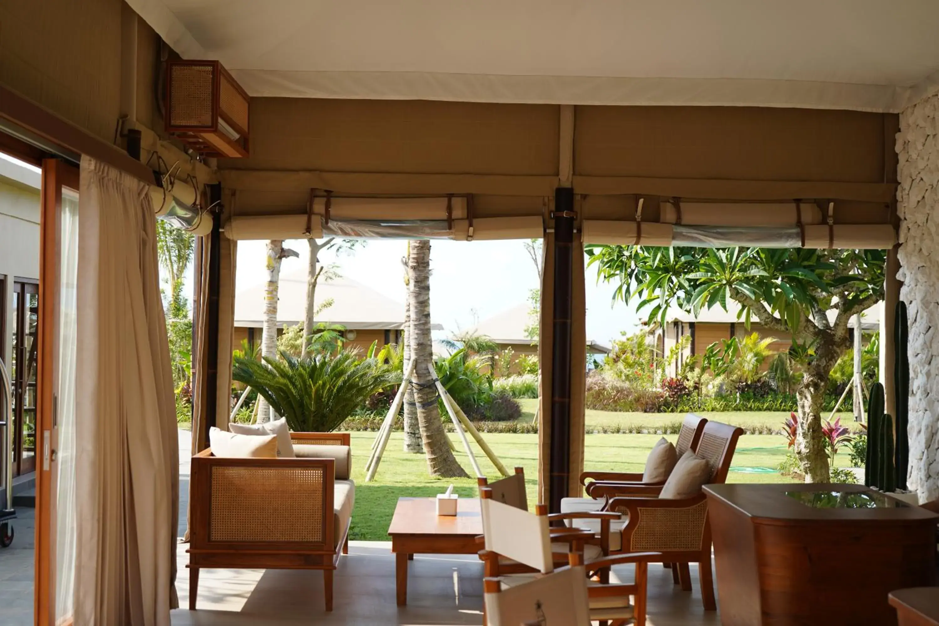 Lobby or reception in Glamp Nusa Lobby or reception in Glamp Nusa