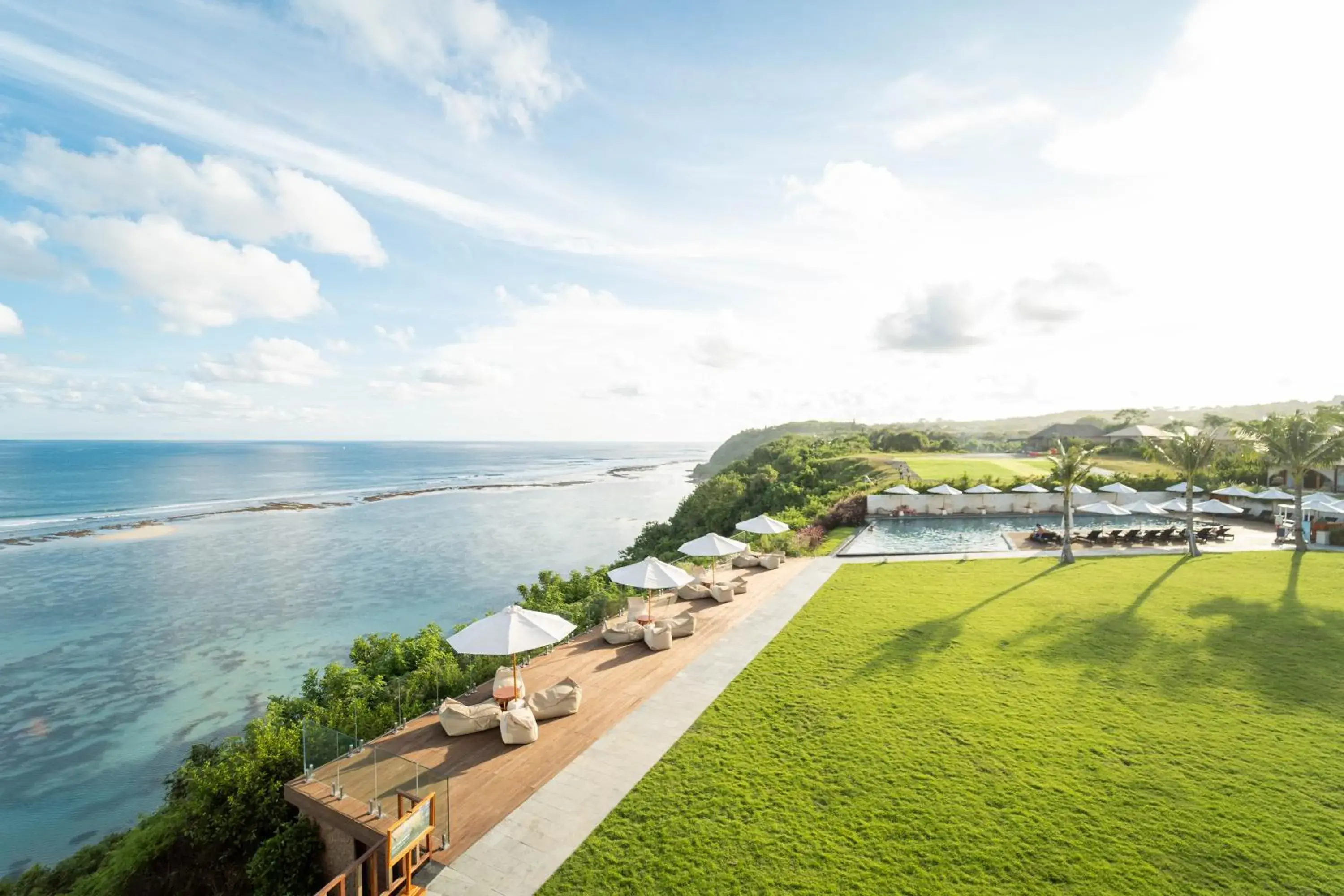 Sea view in Glamp Nusa Sea view in Glamp Nusa