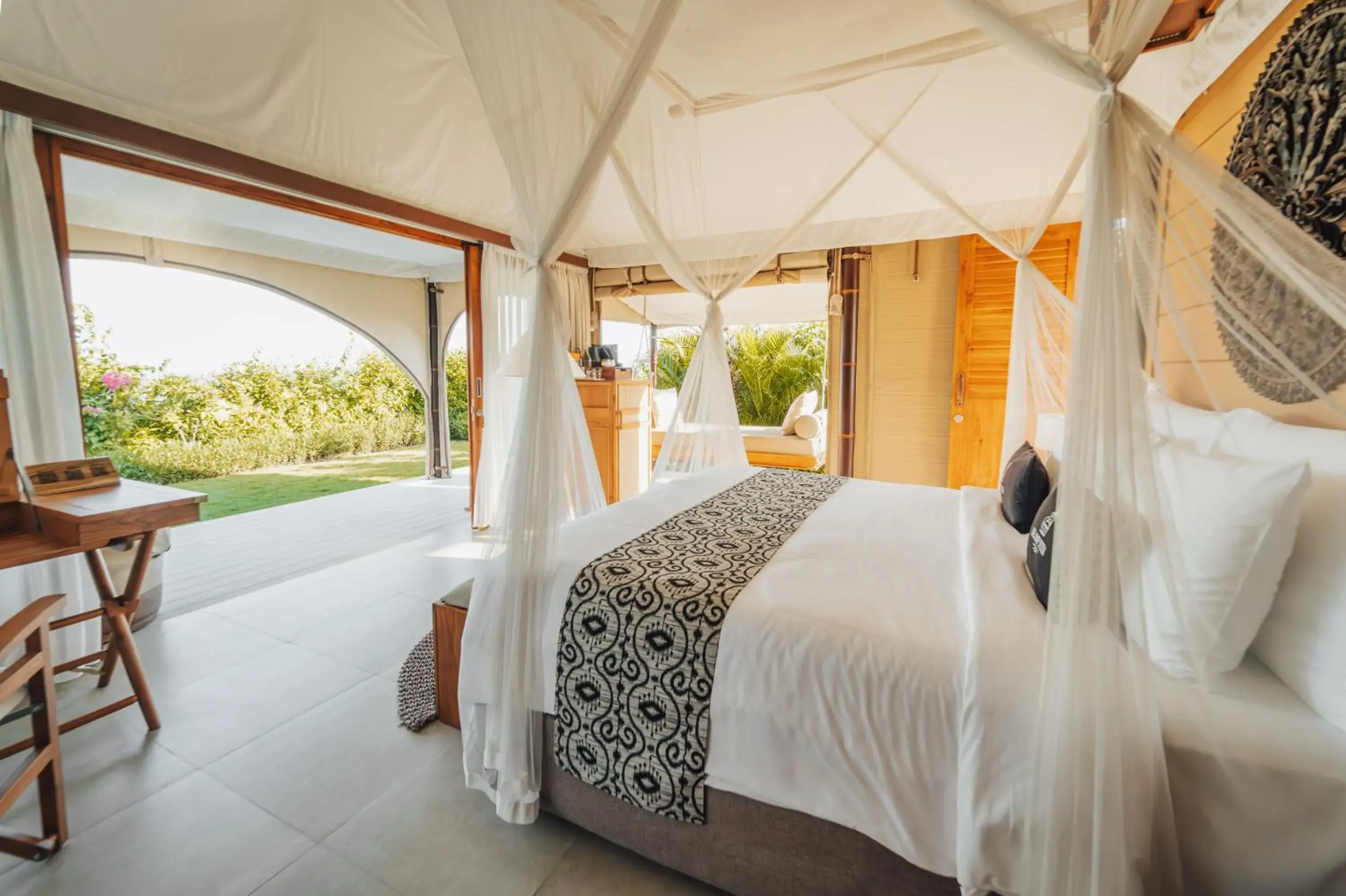 Patio, Bed in Glamp Nusa Patio, Bed in Glamp Nusa