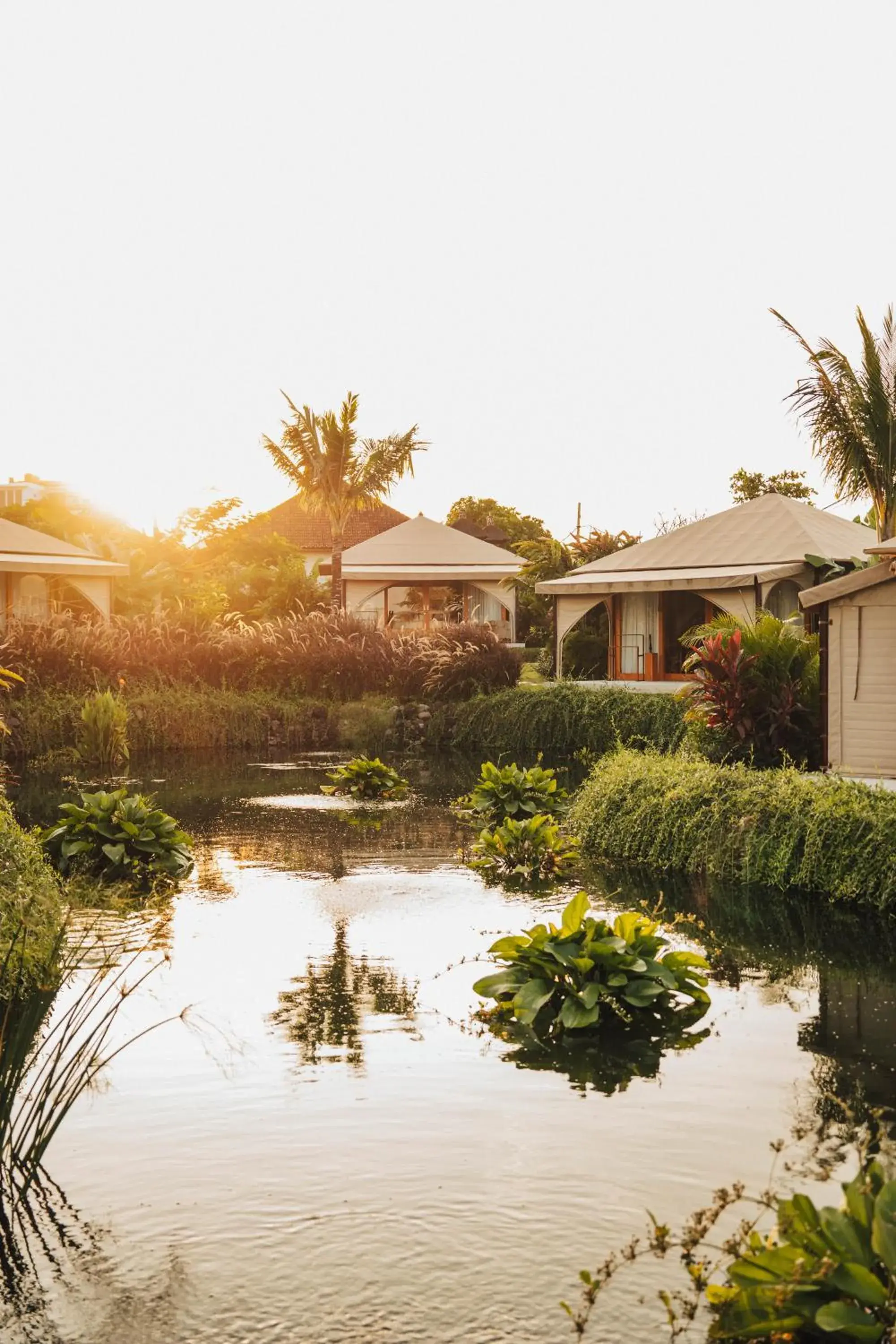 Lake view in Glamp Nusa Lake view in Glamp Nusa