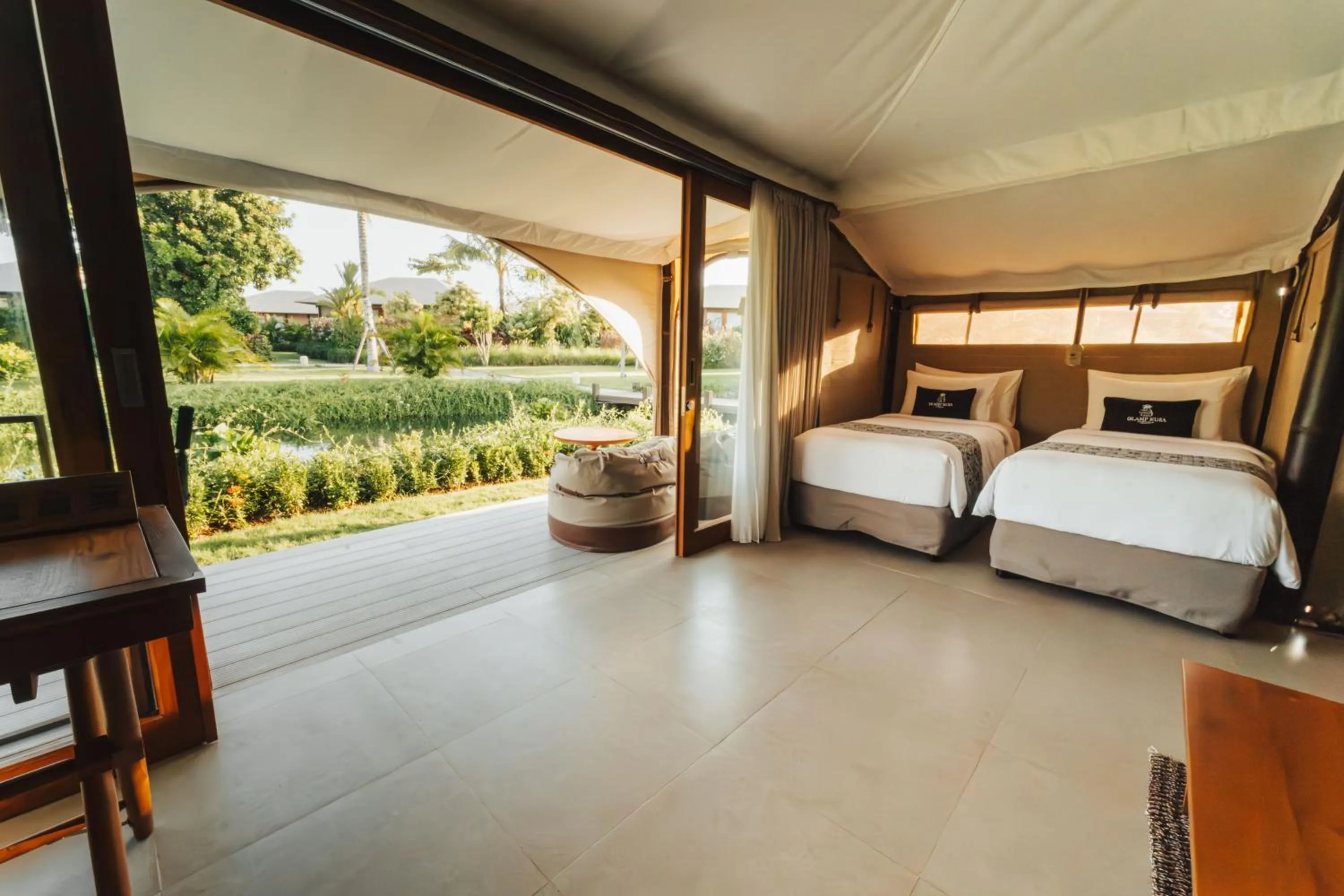 Bedroom, Bed in Glamp Nusa