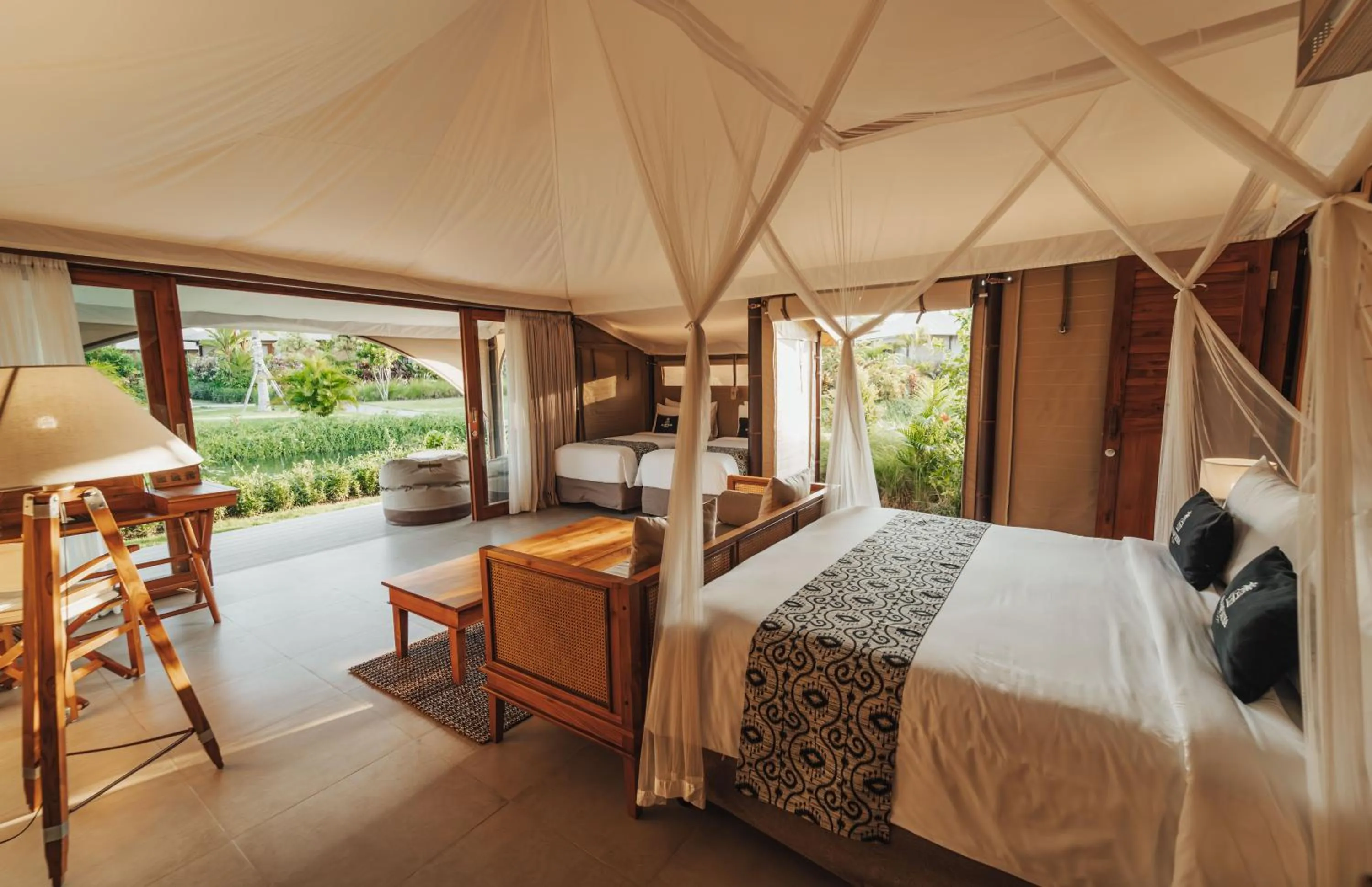 Bedroom, Bed in Glamp Nusa