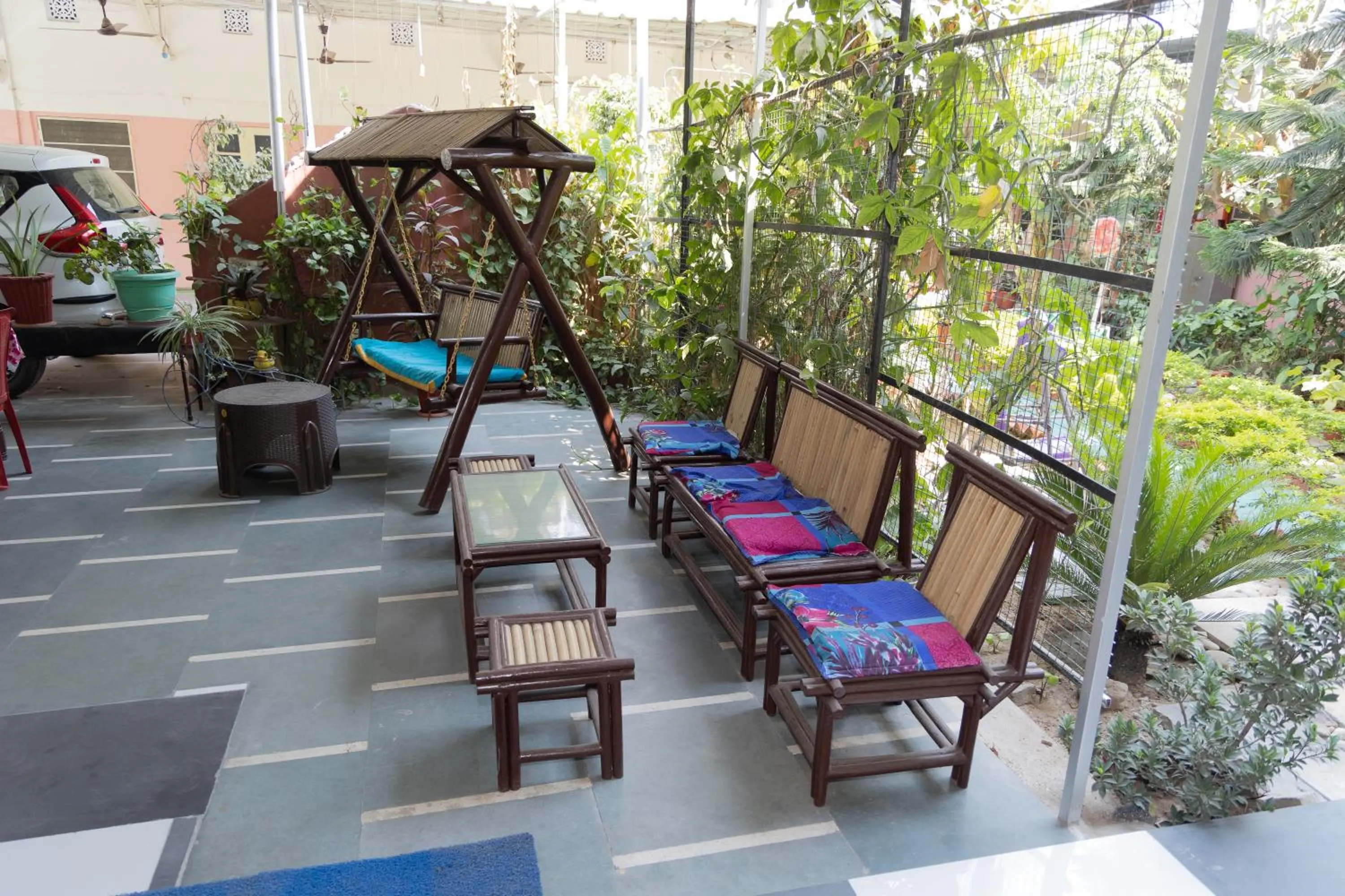 Seating area in Homestay Urmil Basant