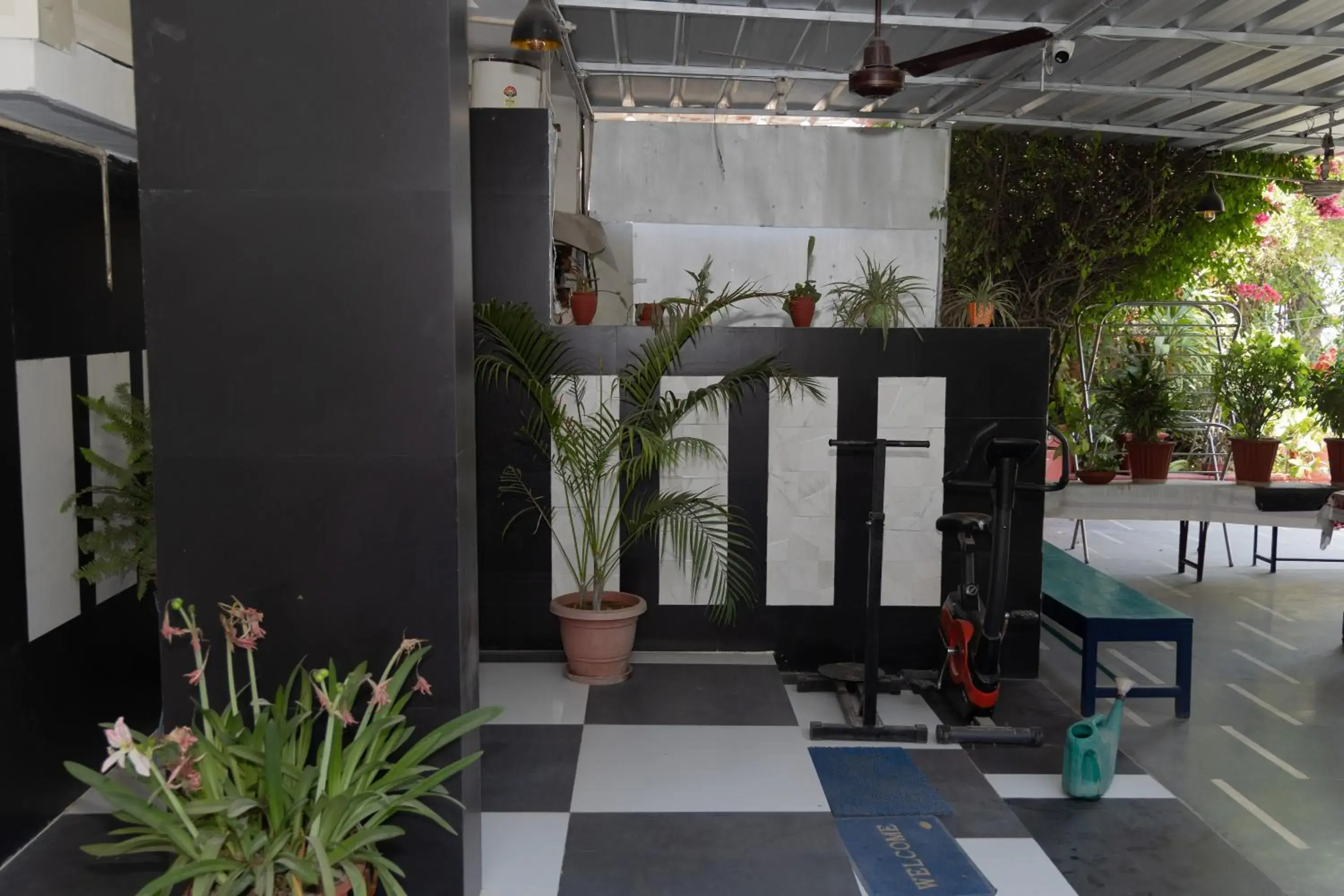 Garden view in Homestay Urmil Basant Garden view in Homestay Urmil Basant