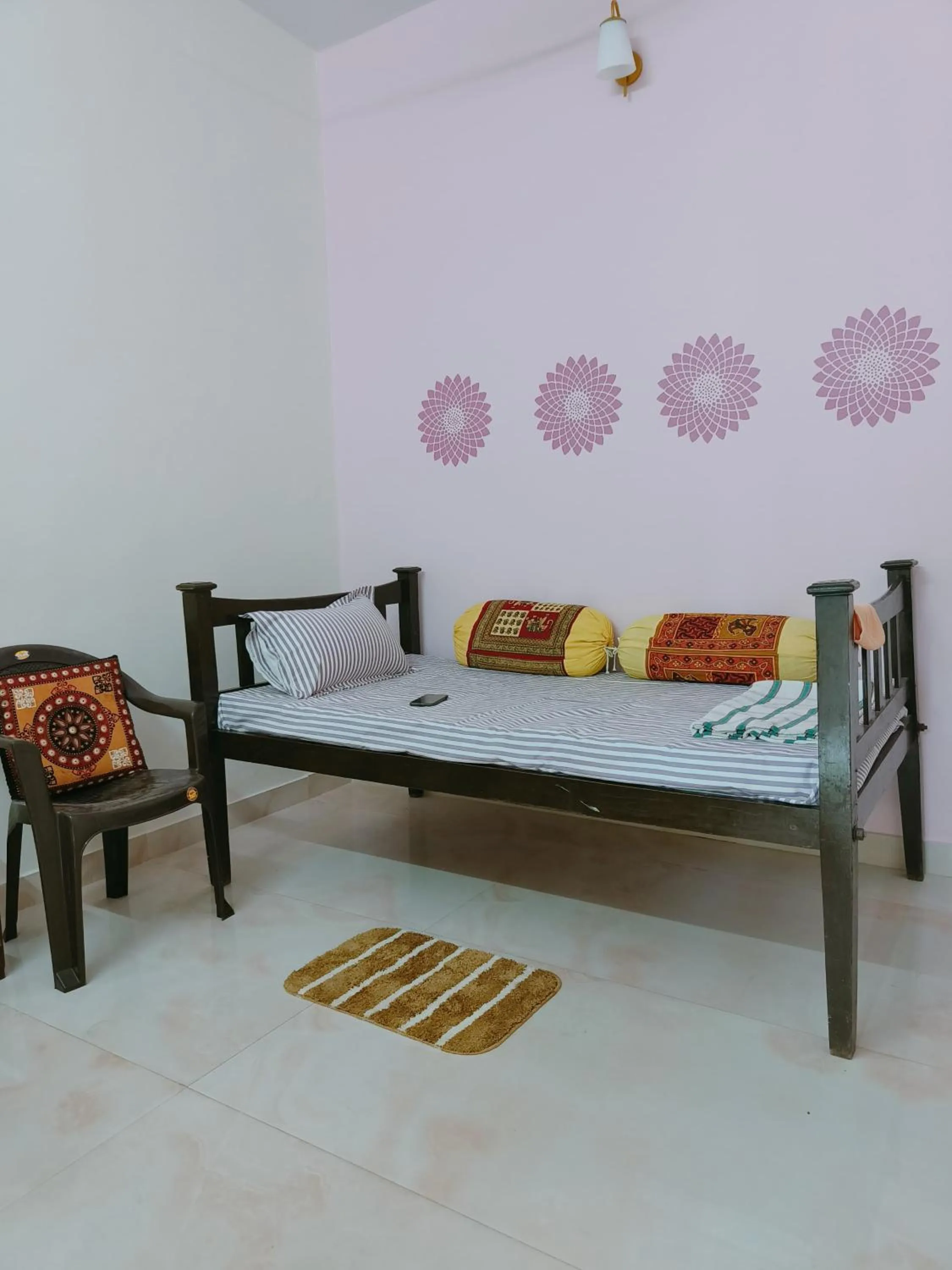 Bed in Homestay Urmil Basant