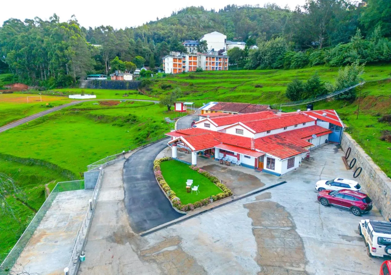 Bird's eye view in Lauriston Ooty Town Heritage Bungalow by VOYE HOMES