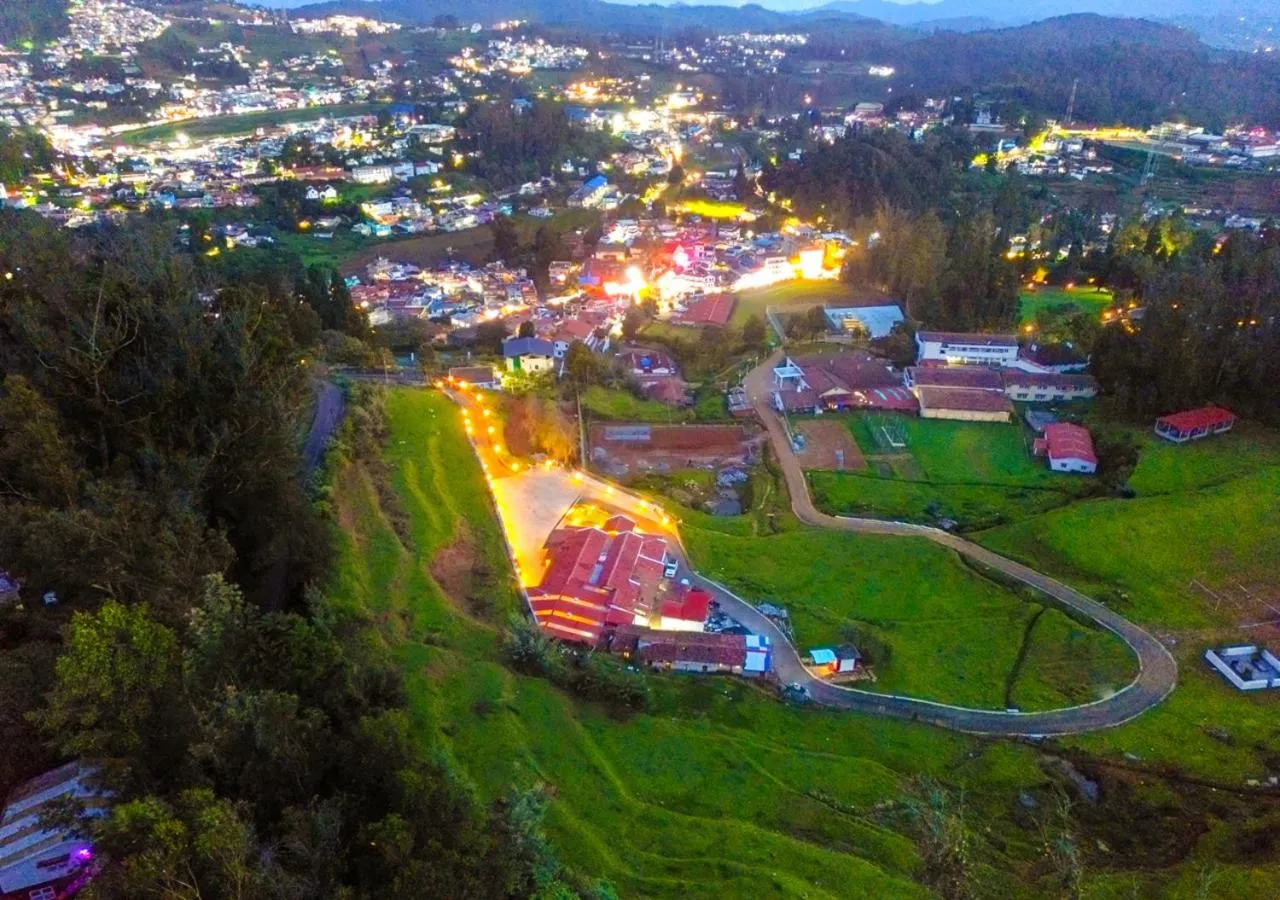 Bird's eye view in Lauriston Ooty Town Heritage Bungalow by VOYE HOMES