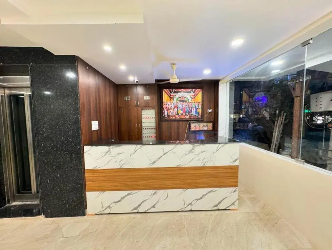 Lobby or reception in HOTEL DKR GRAND Lobby or reception in HOTEL DKR GRAND