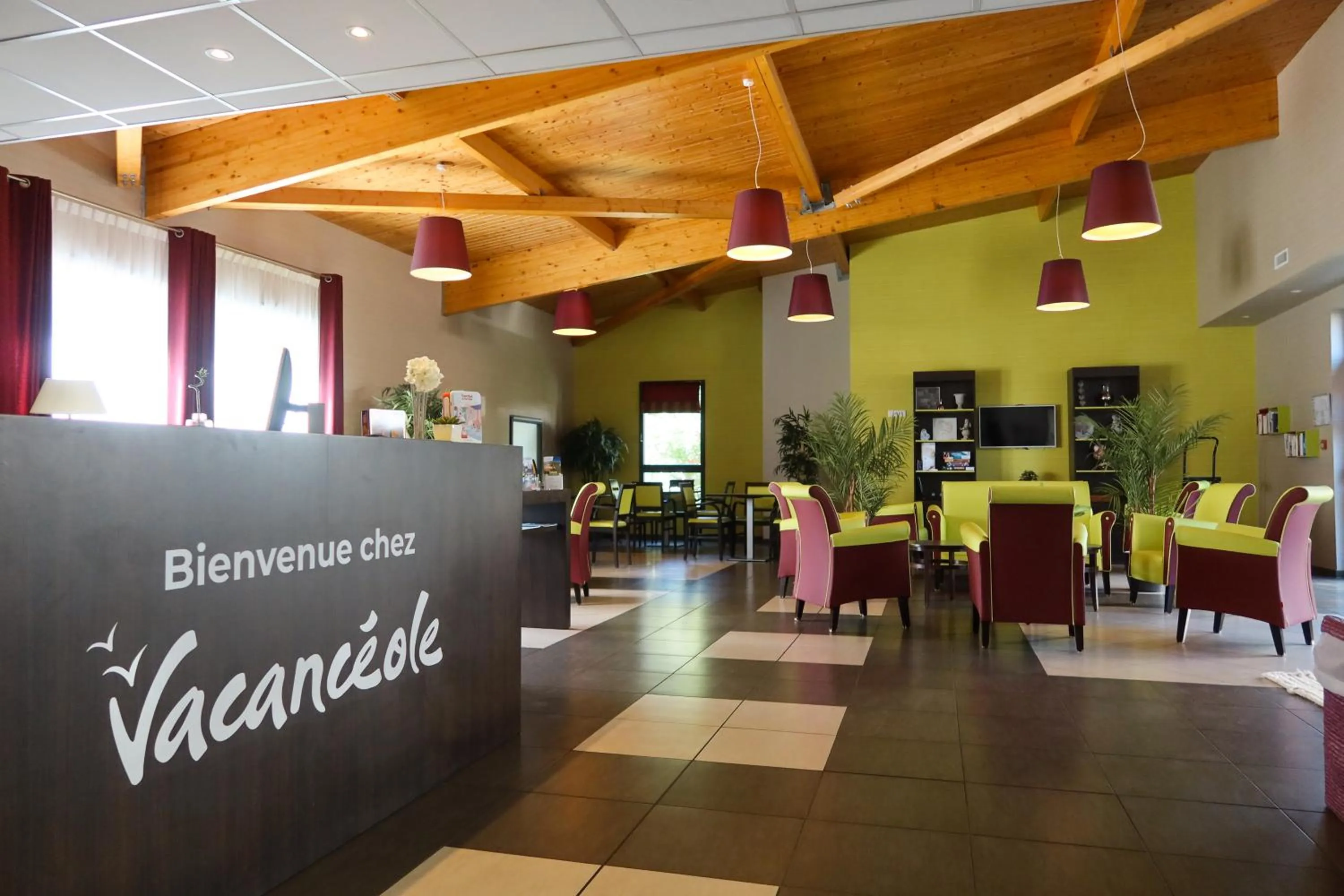 Lobby or reception in Vacancéole - Les Rives de Pont-Aven