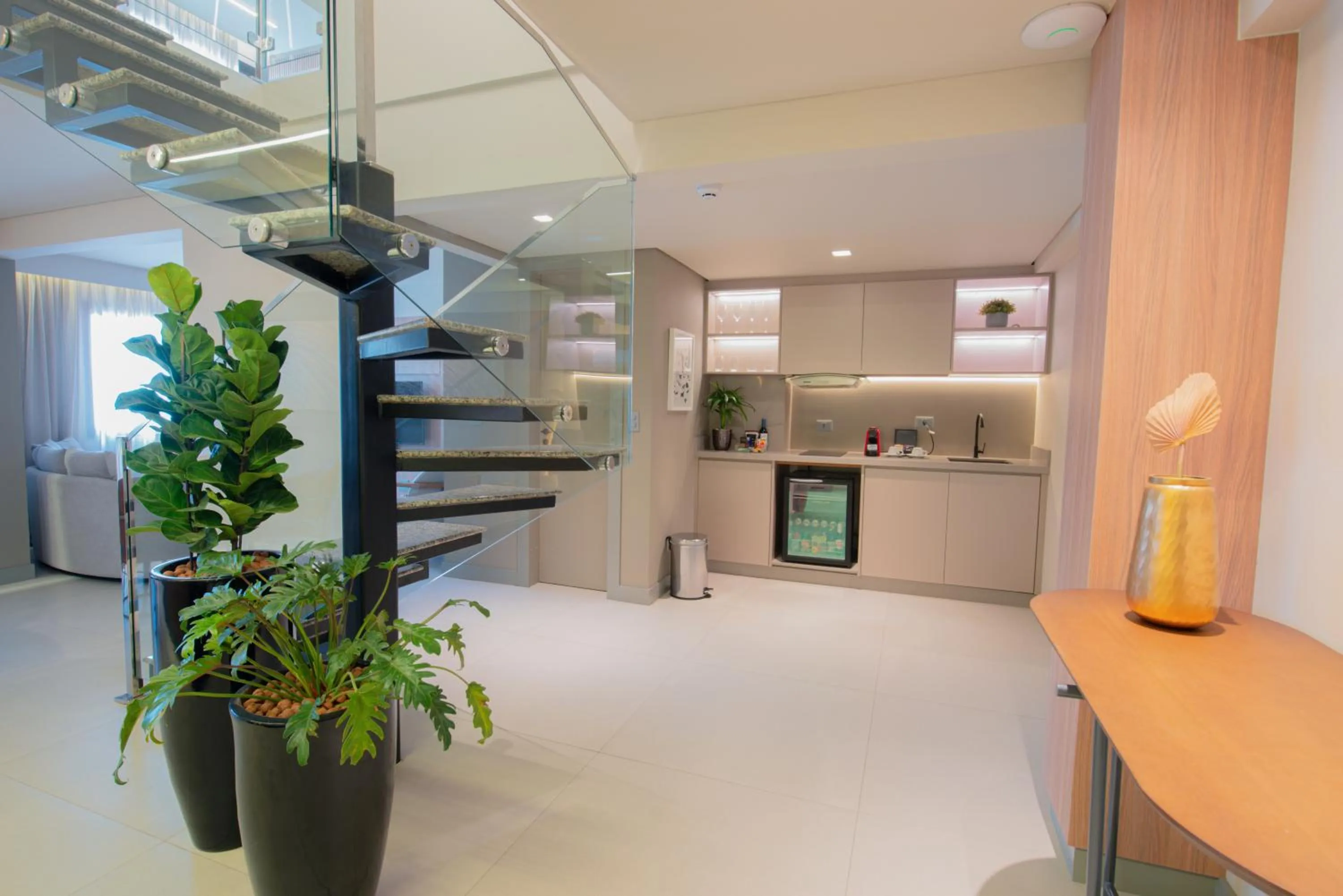 Kitchen or kitchenette in Mercure Curitiba Batel