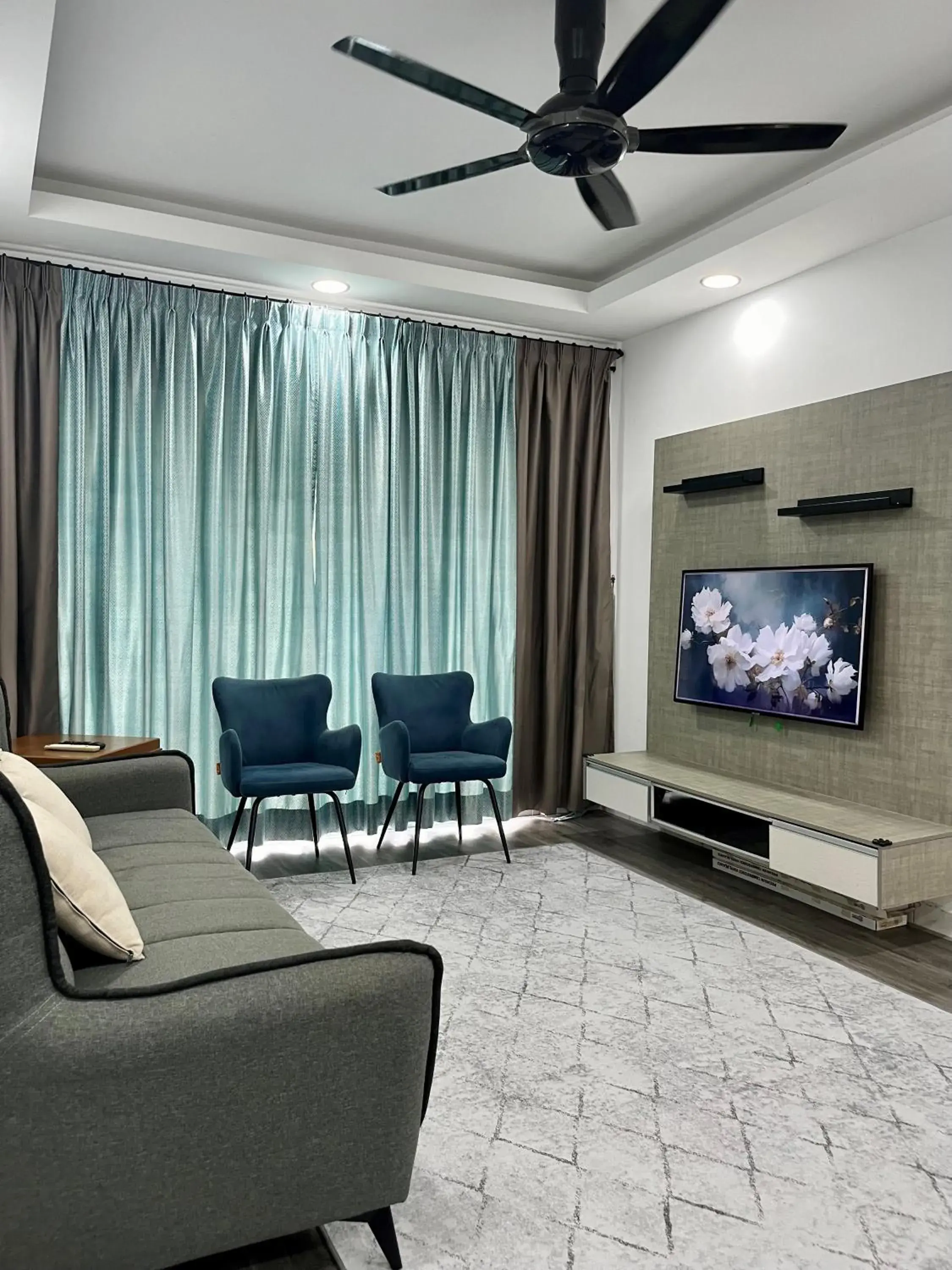 Living room in The Comfy Stay Living room in The Comfy Stay