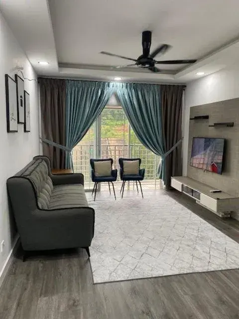 Living room in The Comfy Stay Living room in The Comfy Stay