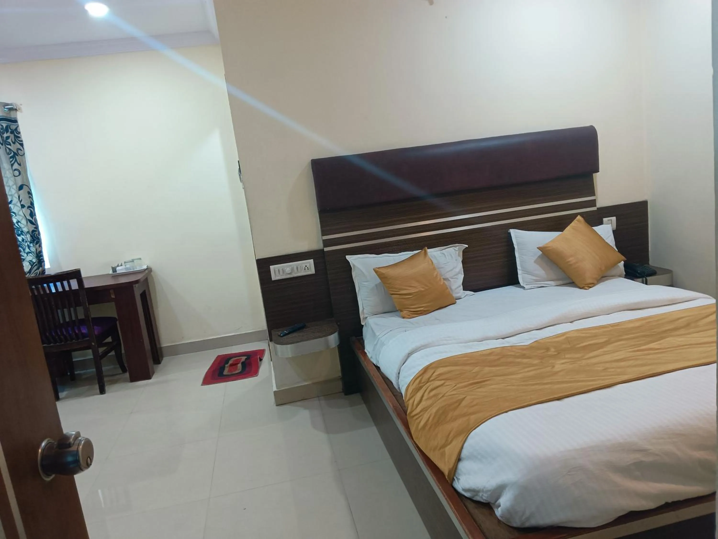 Bed in Hotel golden meridian