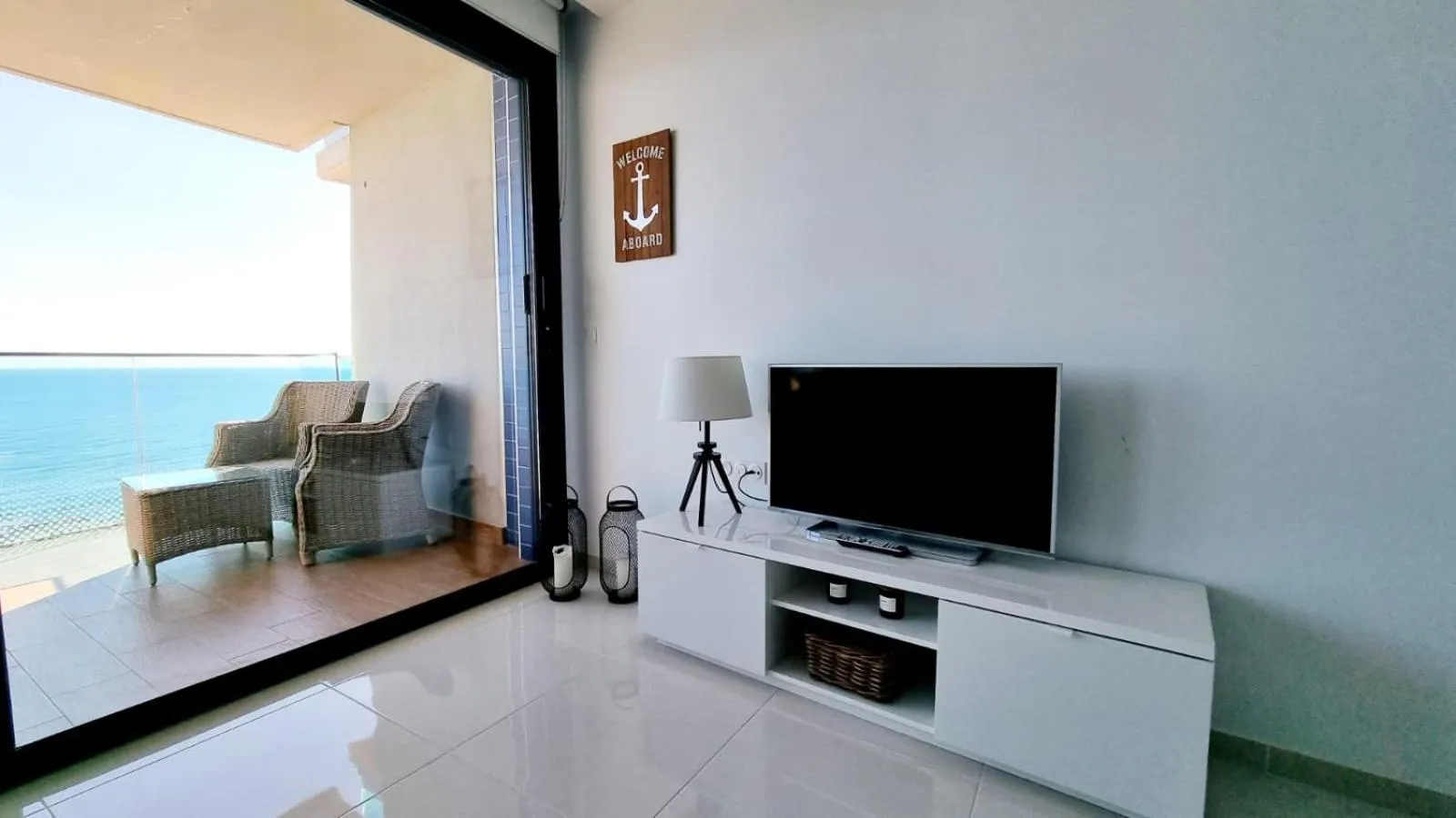 Living room in Sea Senses by Elvira Home, Sea View, AQ-114
