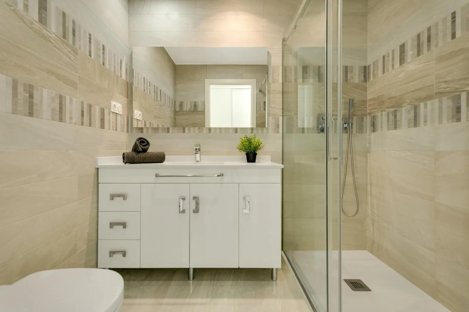 Bathroom in Sea Senses by Elvira Home, Sea View, AQ-114