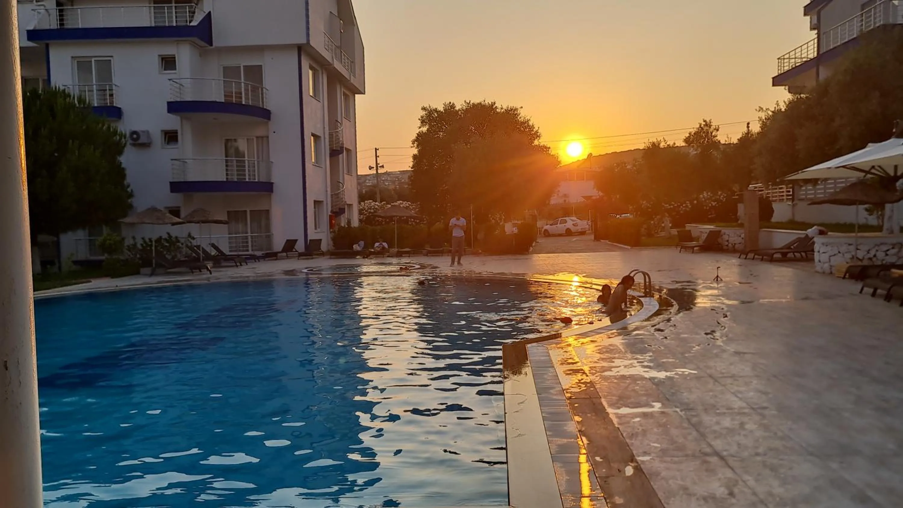 Pool view in White Bay Resort