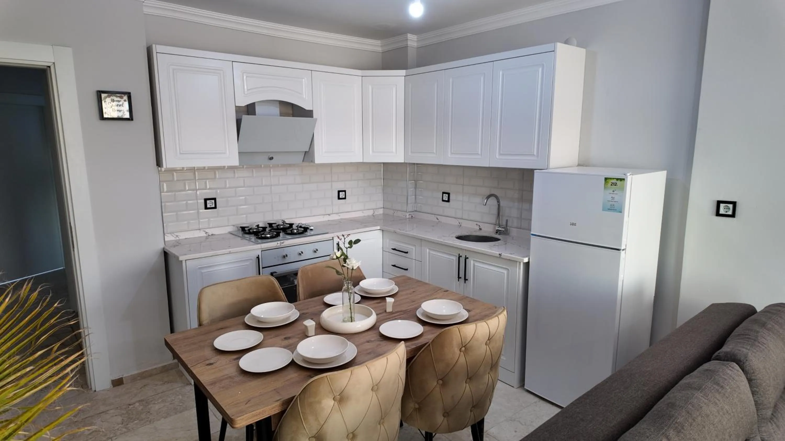 Kitchen or kitchenette in White Bay Resort
