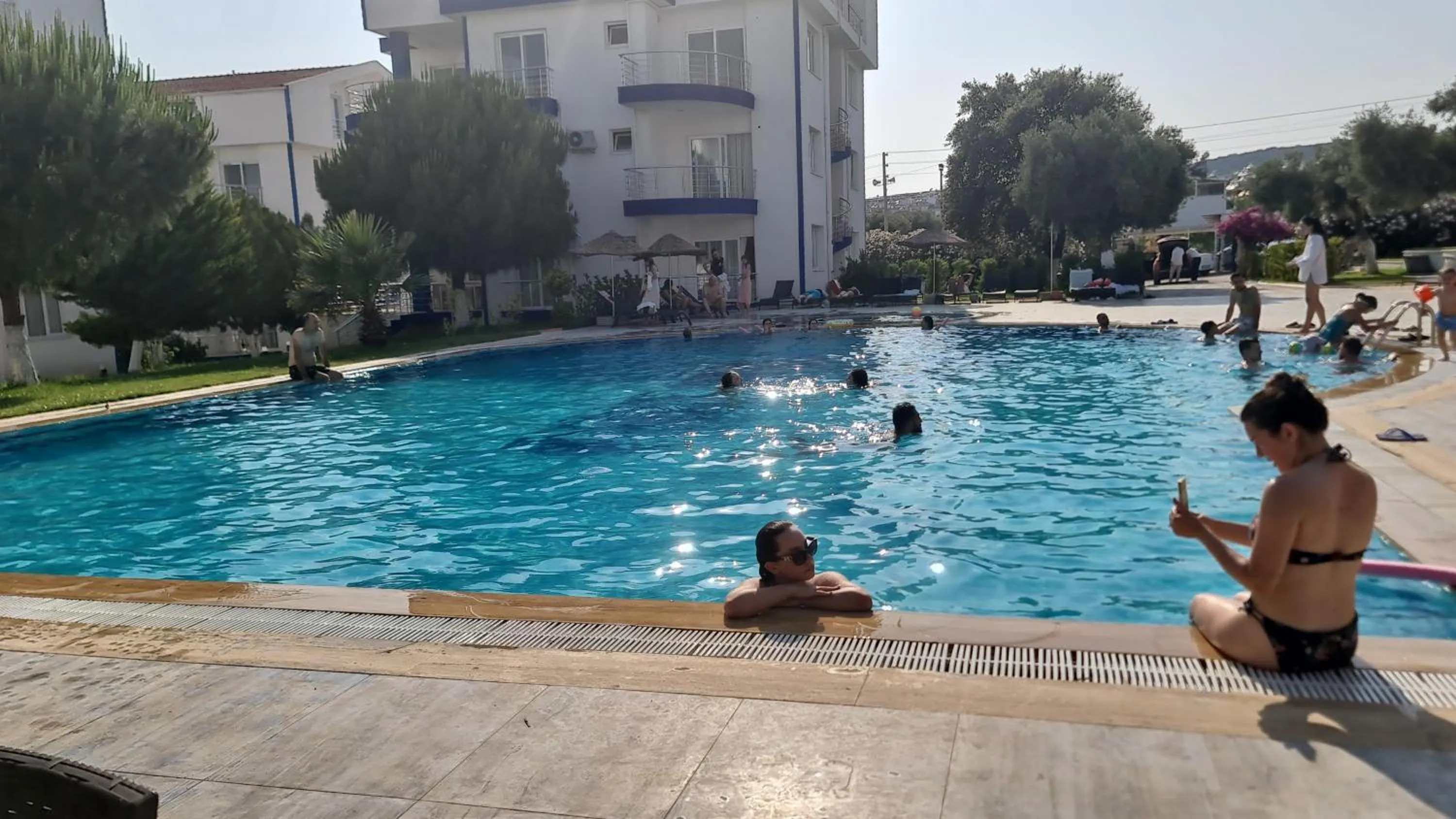 Pool view in White Bay Resort