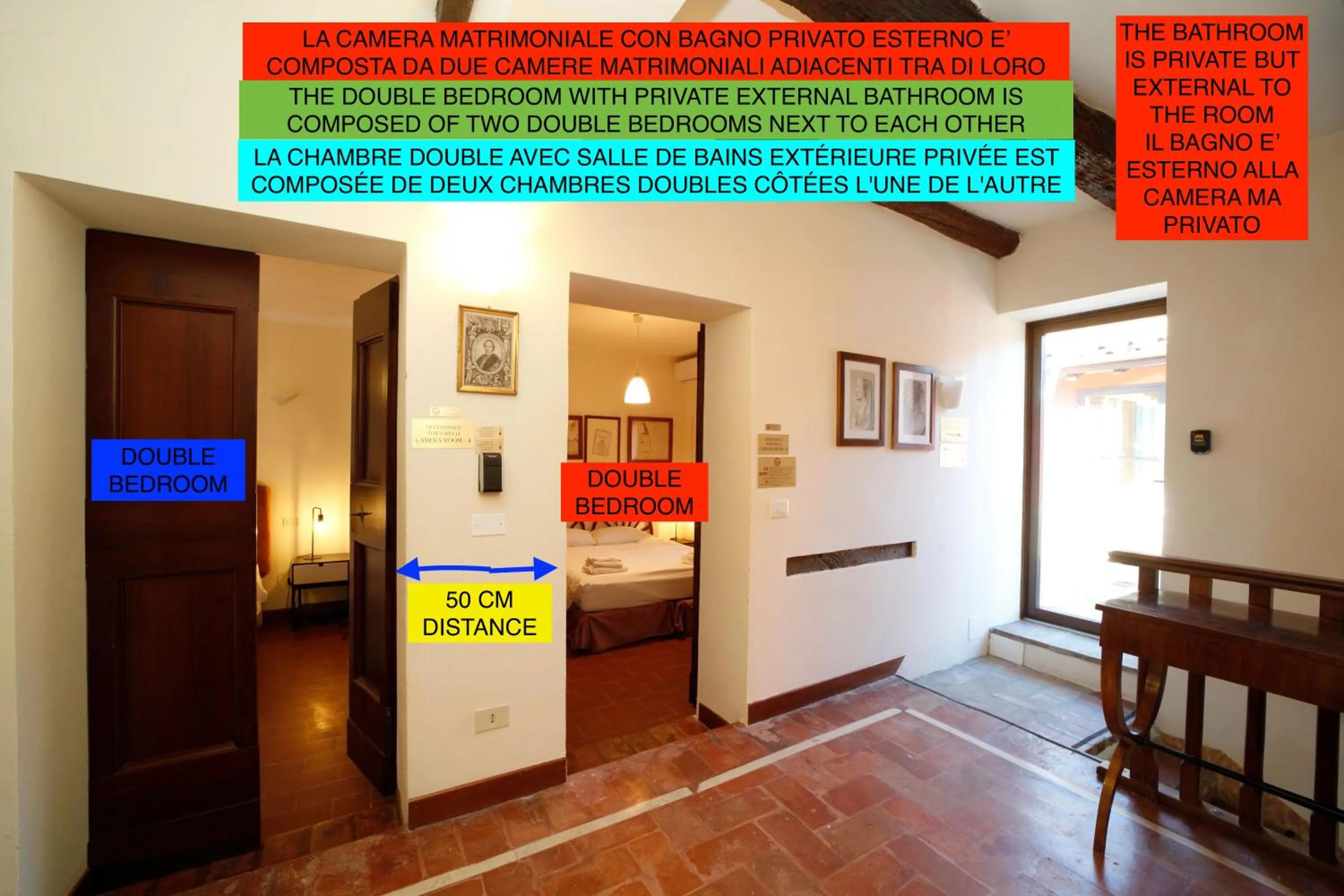 Bed in BolognaRoomscom - Ca' Palazzo