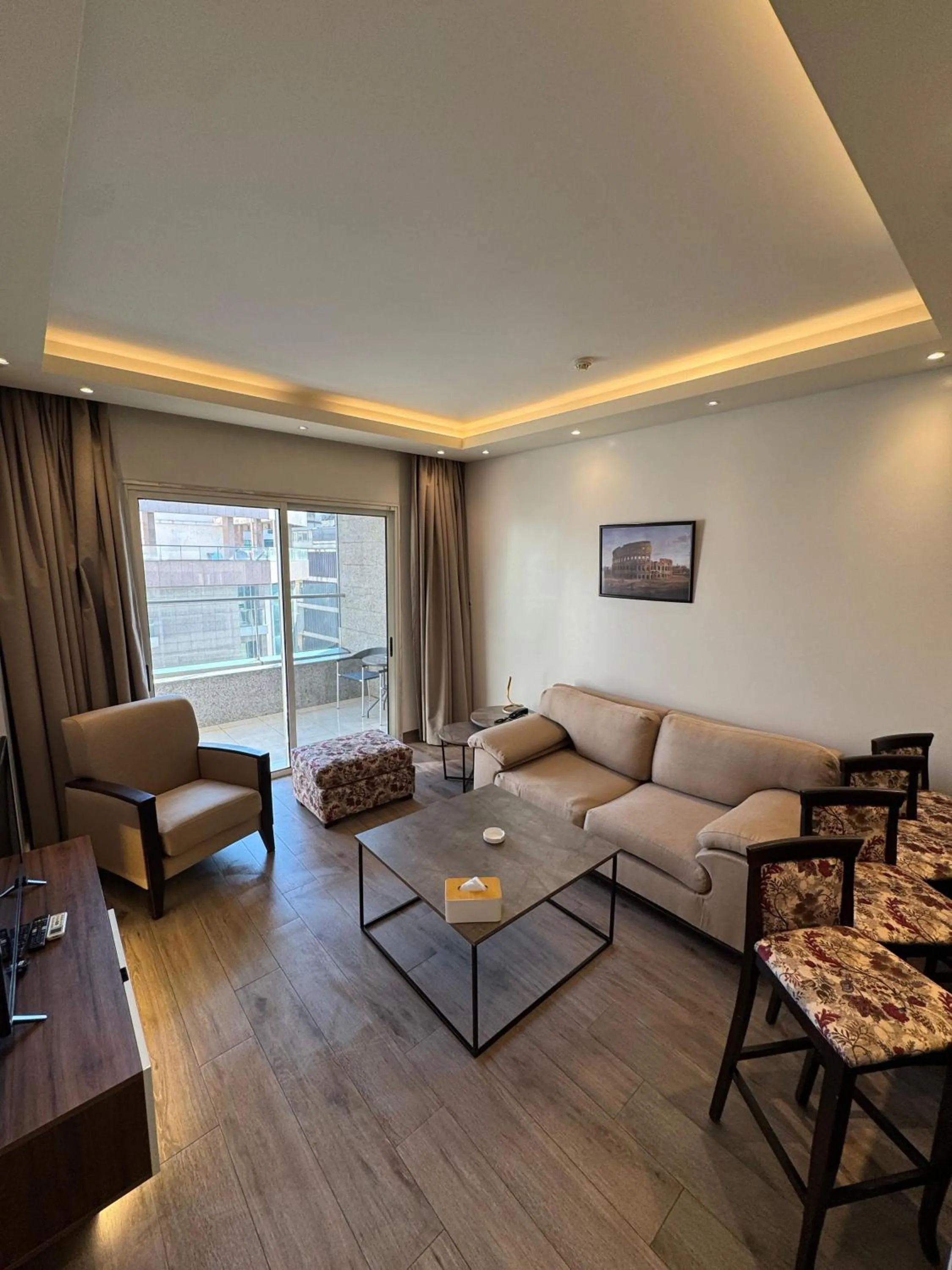 Living room in Ny Suites