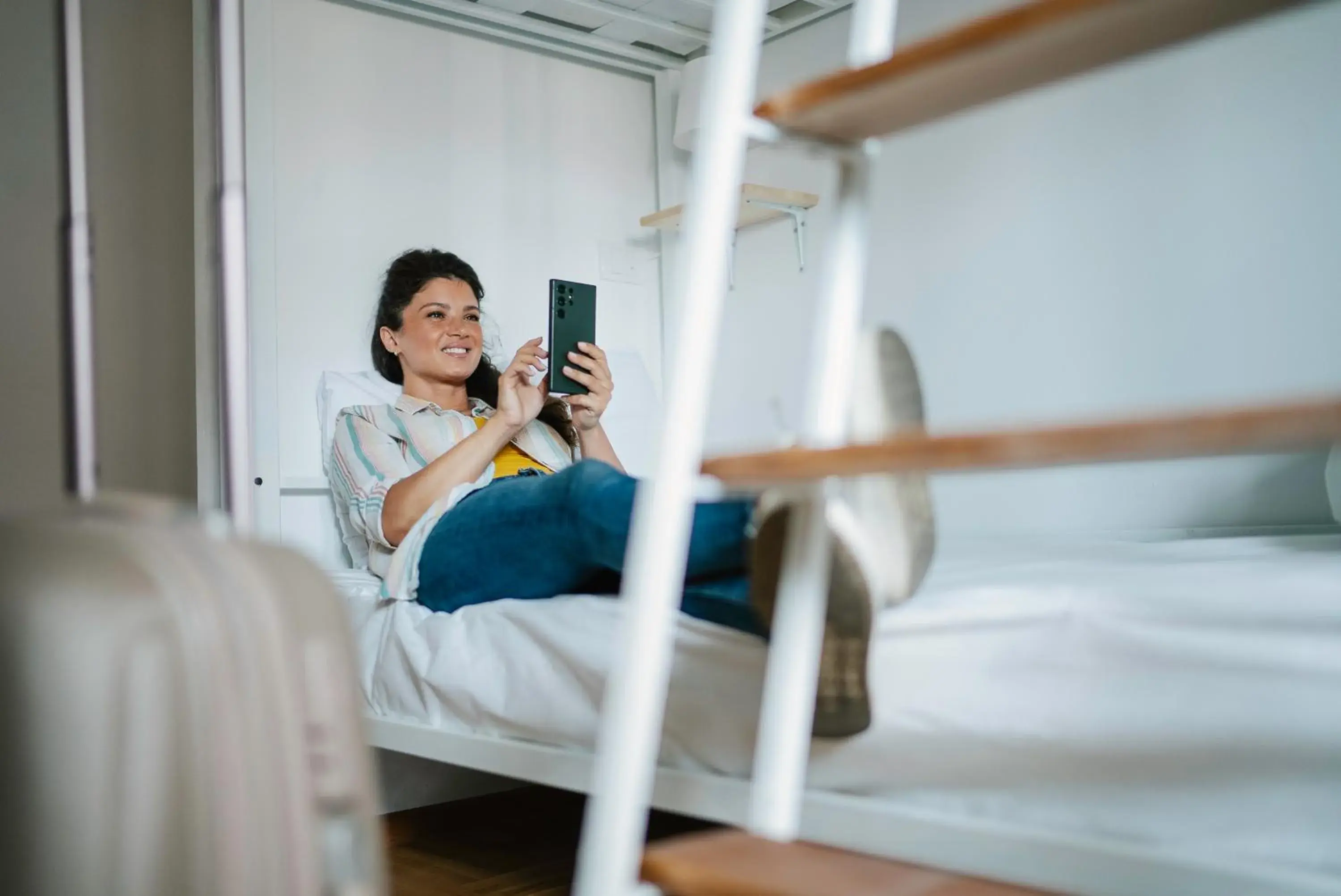 Single Bed in Female Dormitory Room in New Generation Hostel Como Lake Single Bed in Female Dormitory Room in New Generation Hostel Como Lake