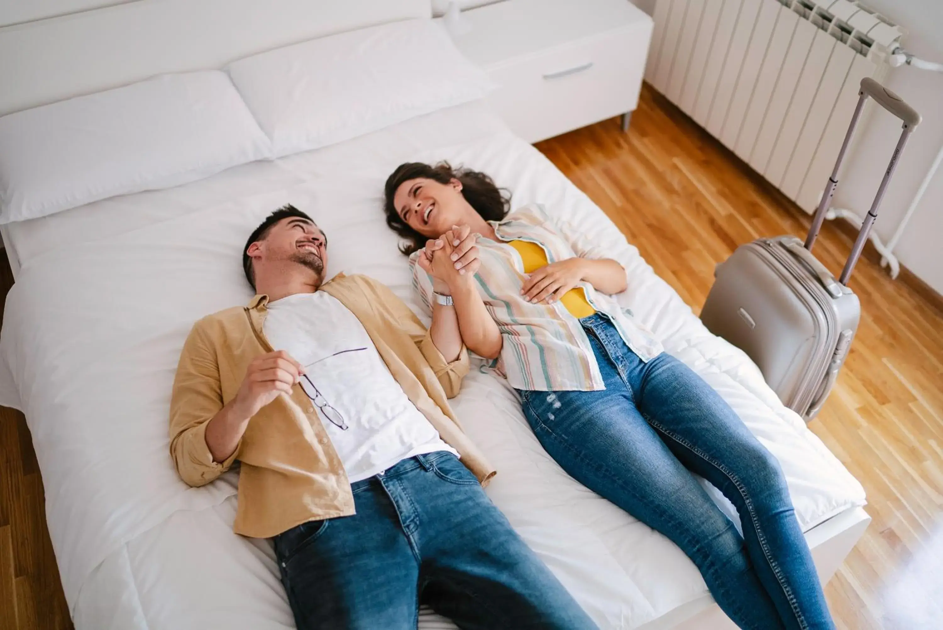 Double Room in New Generation Hostel Como Lake Double Room in New Generation Hostel Como Lake