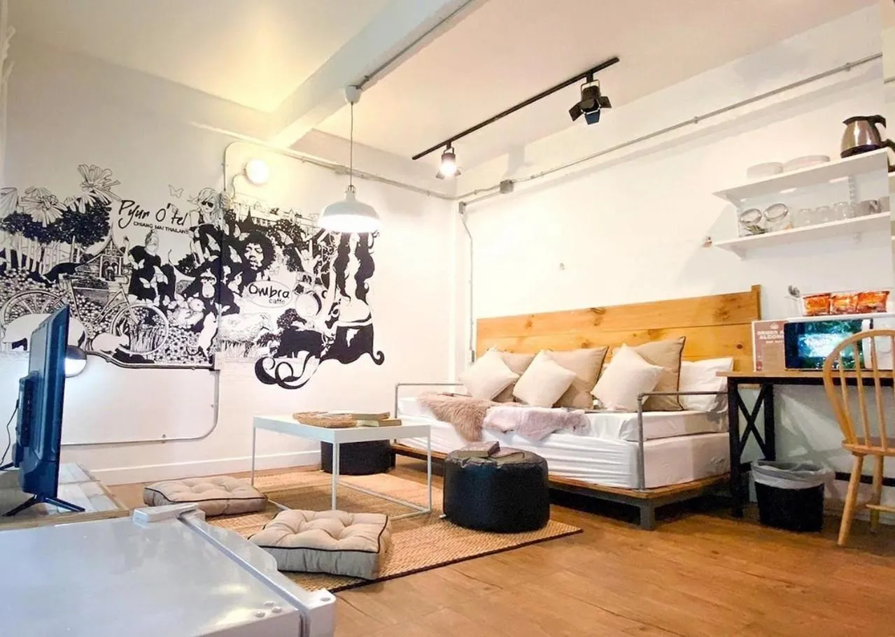 Bed in Pyur Otel by Ombra House